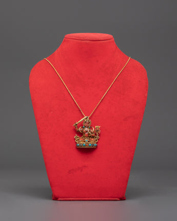 Handcrafted Tibetan Manjushri Locket