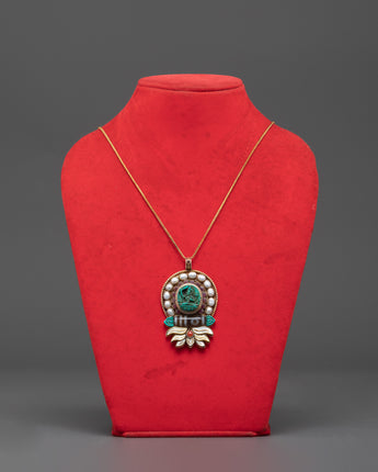 Tibetan Manjushri Pendant Locket