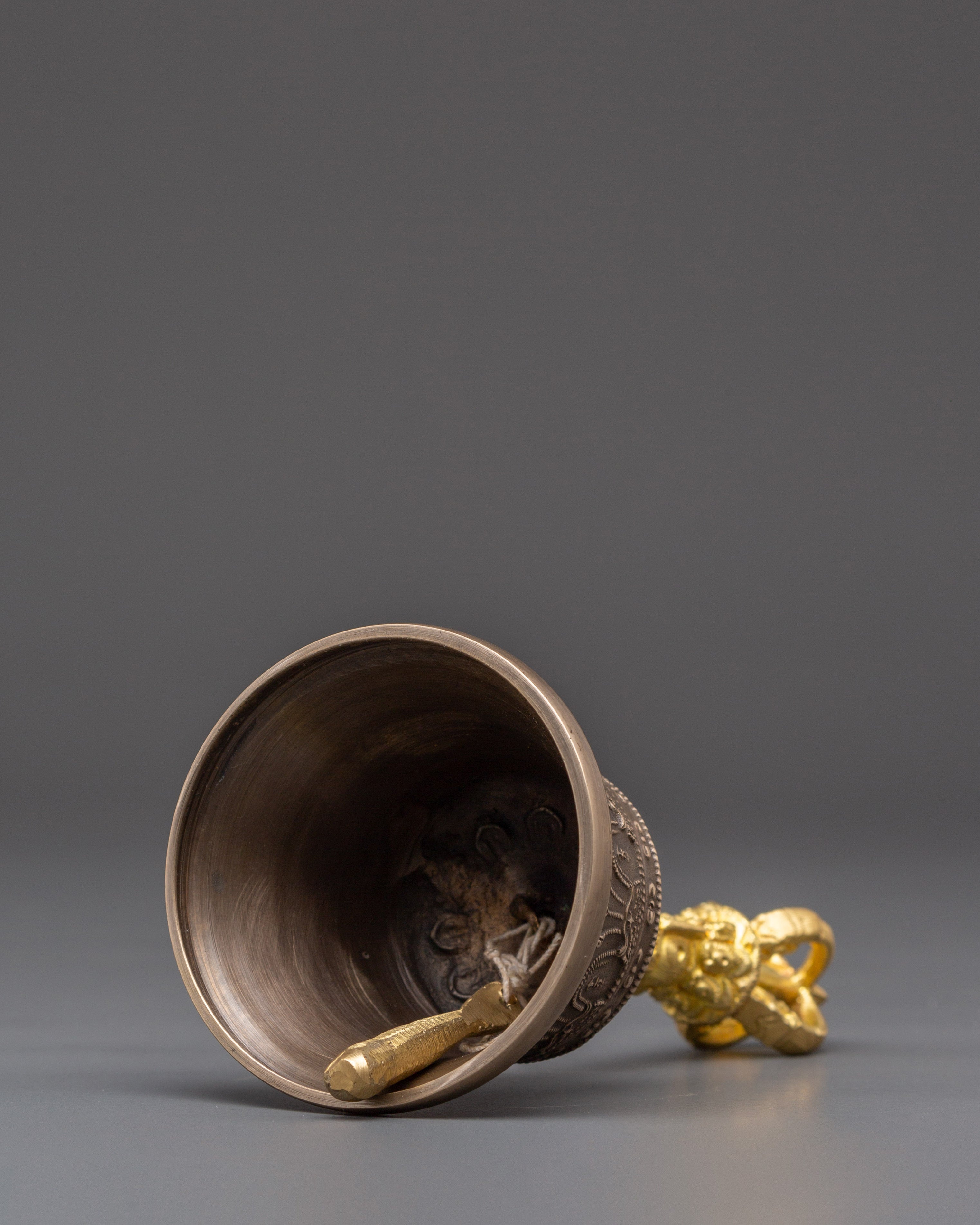 Handcrafted Bell and Vajra Set | Spiritual Tools for Rituals and Meditation