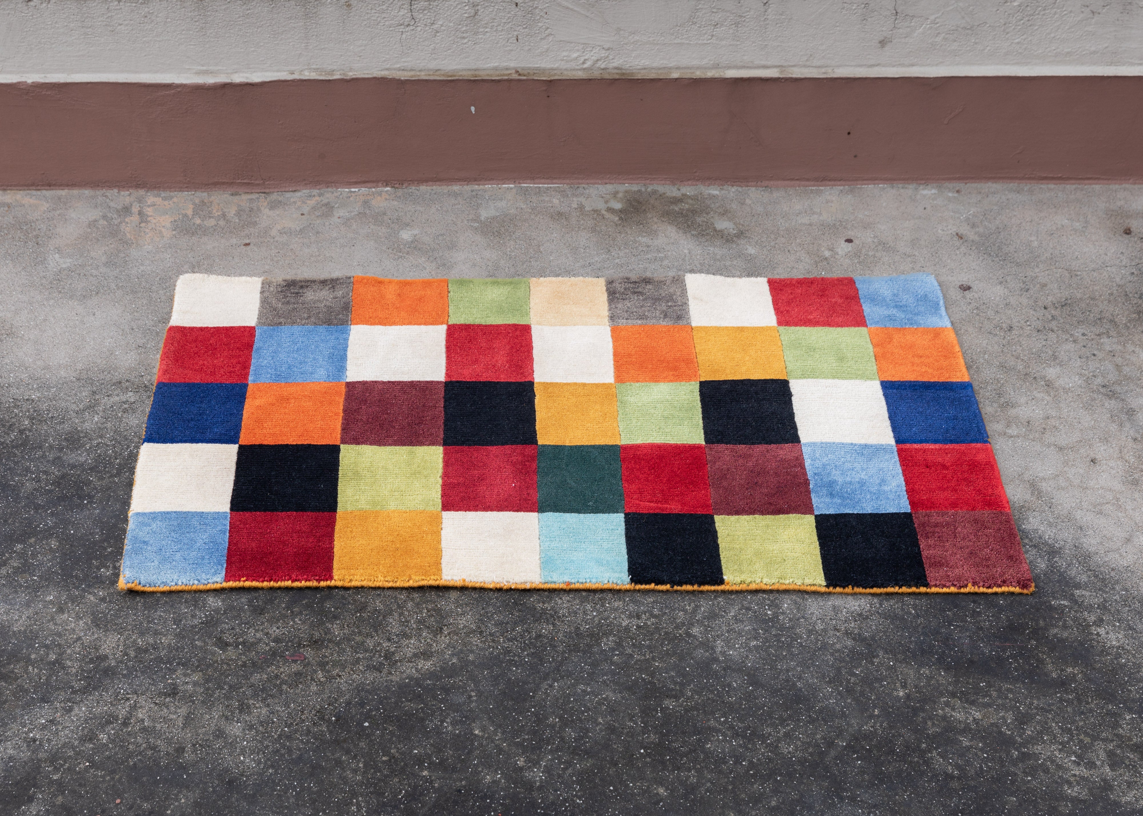 Handwoven Meditation Seat Mat | Tibetan Wool Mat