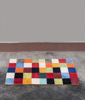 Handwoven meditation seat mat