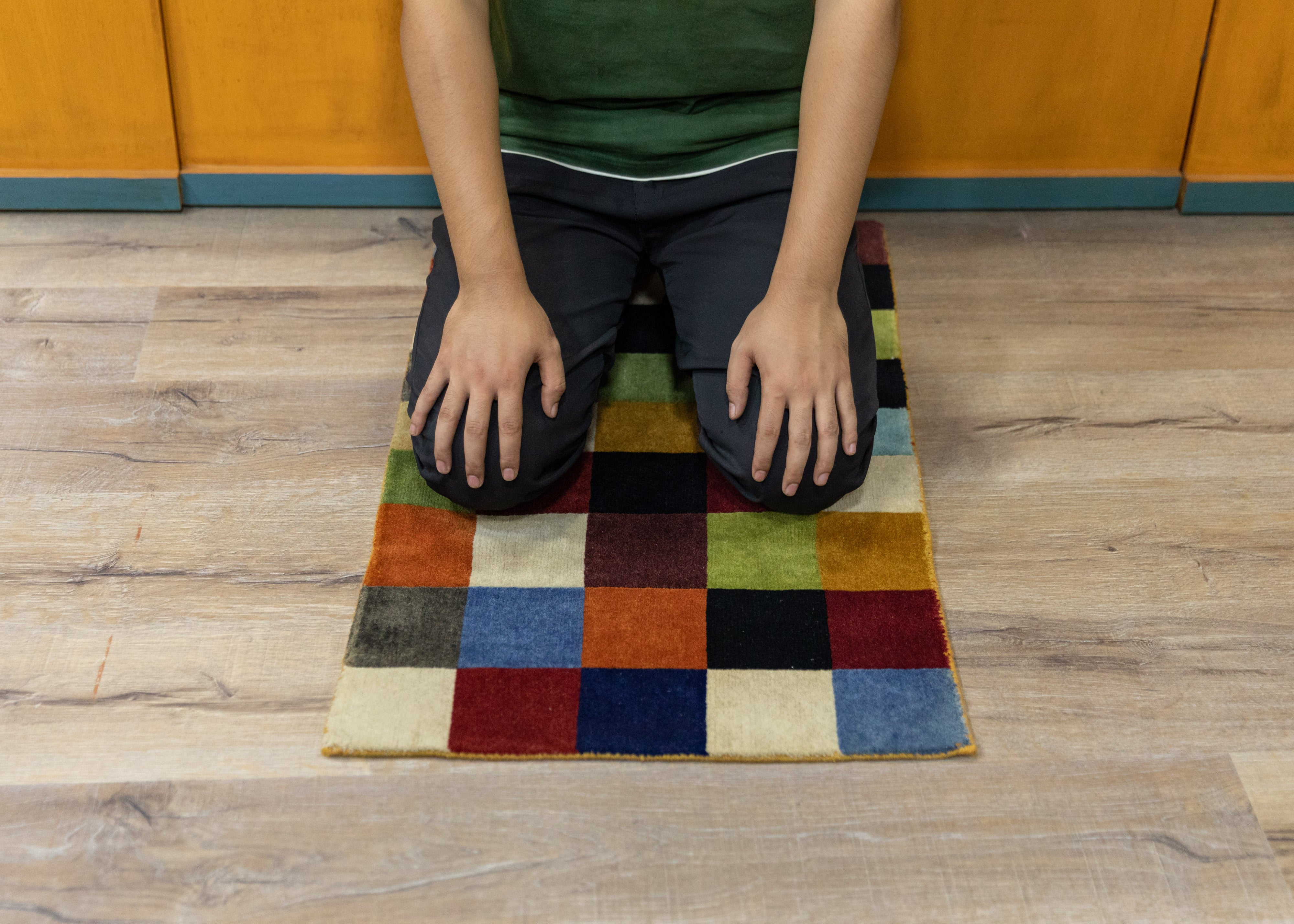 Handwoven Meditation Seat Mat | Tibetan Wool Mat