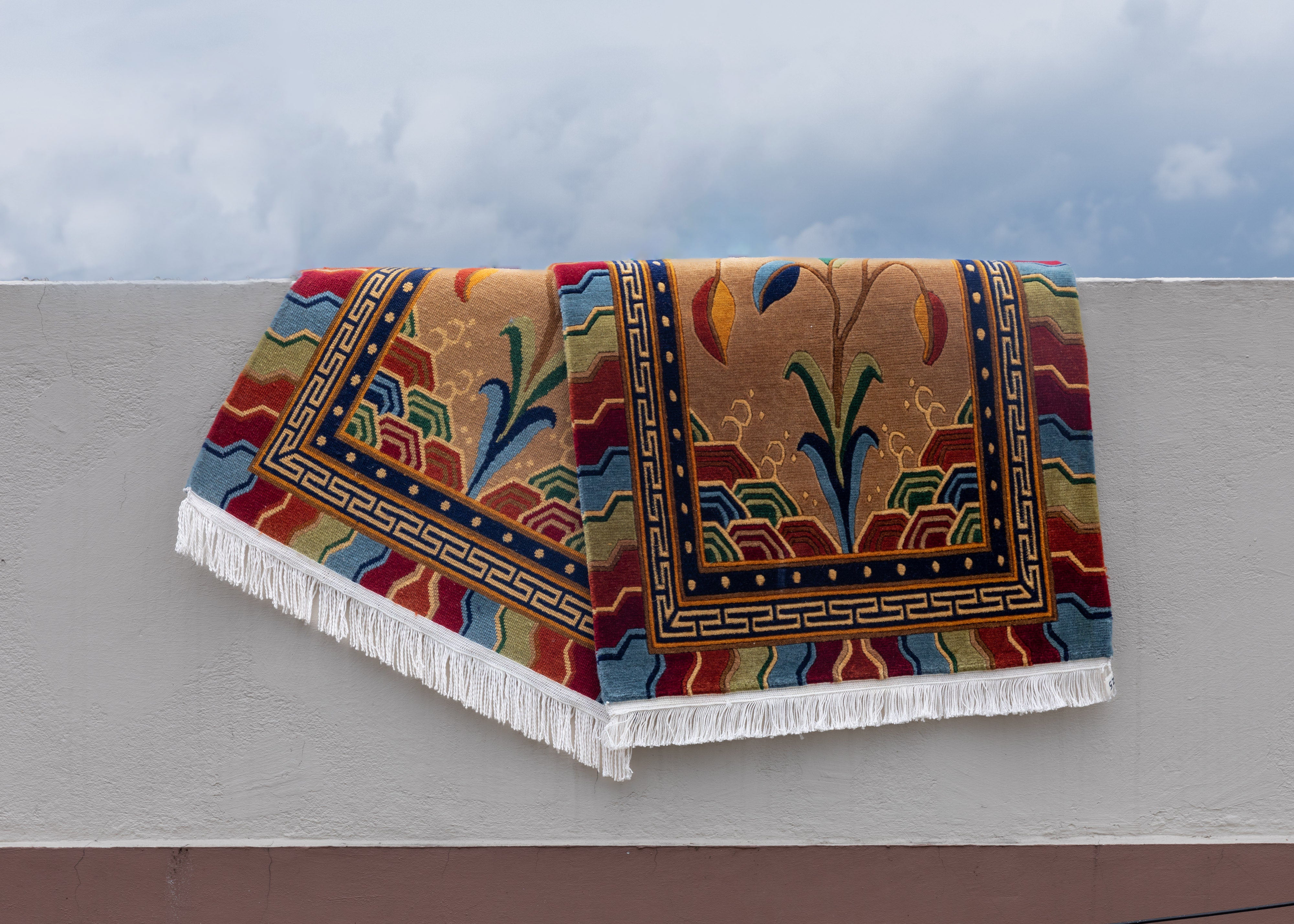 Tibetan Wool Carpet | Handwoven Himalayan Carpet