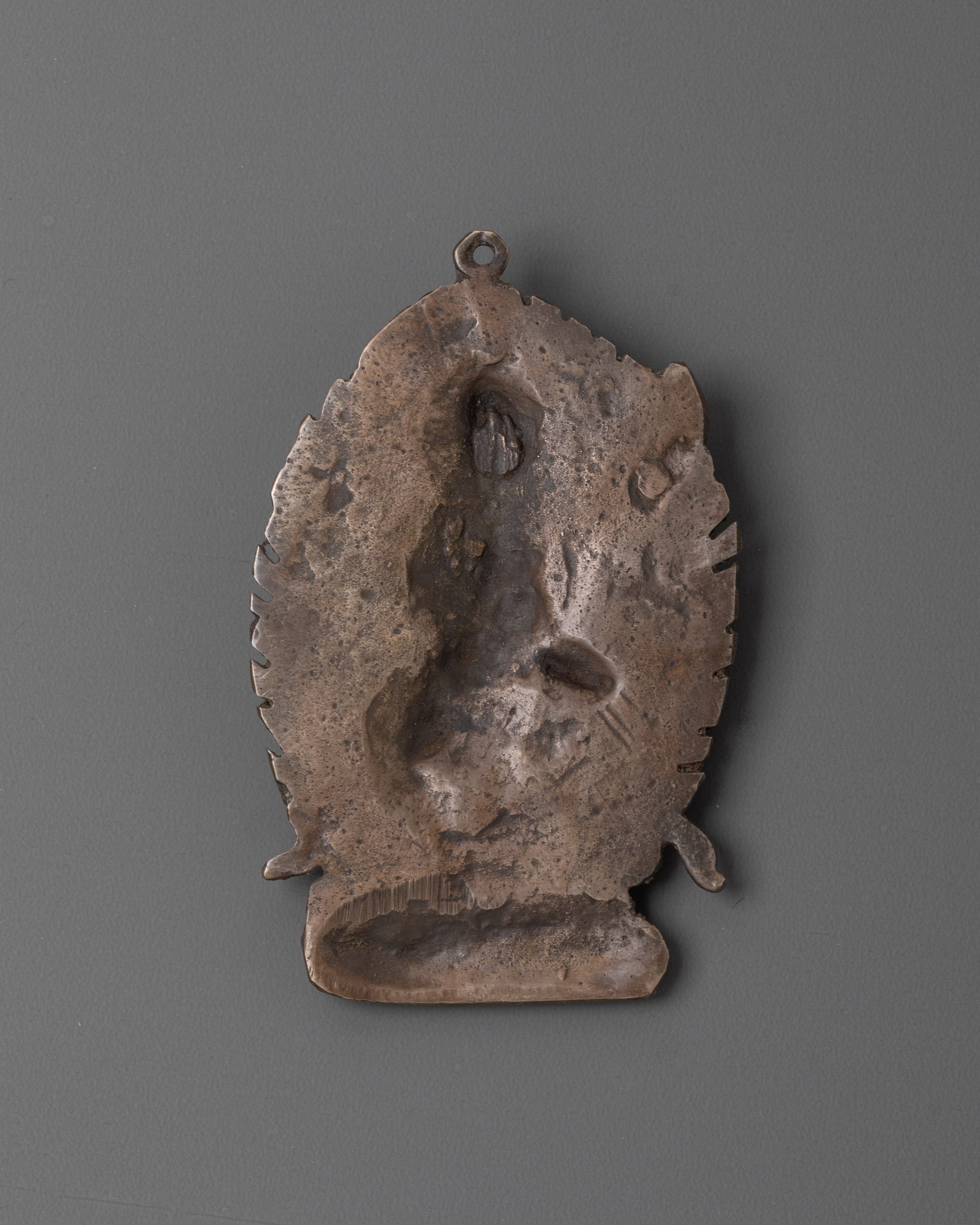 Tibetan Vajrayogini Wall Hanging | Brass Alloy Buddhist Goddess Decor