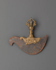 Kartika Knife Sacred Buddhist Tool | Tibetan Religious Artifact