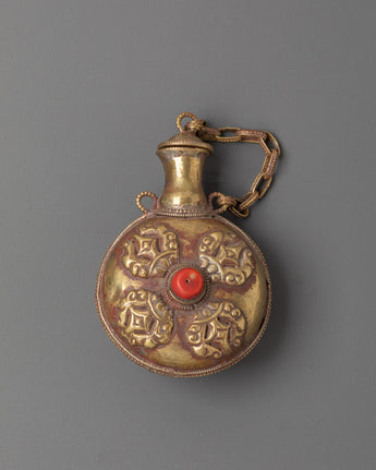 Himalayan Ritual Snuff Container
