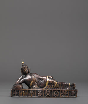 Tibetan Sleeping Buddha Statue | A Symbol of Enlightened Sleep