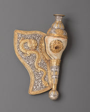 Handmade Buddhist Ritual Conch | Symbol of Protection and Power