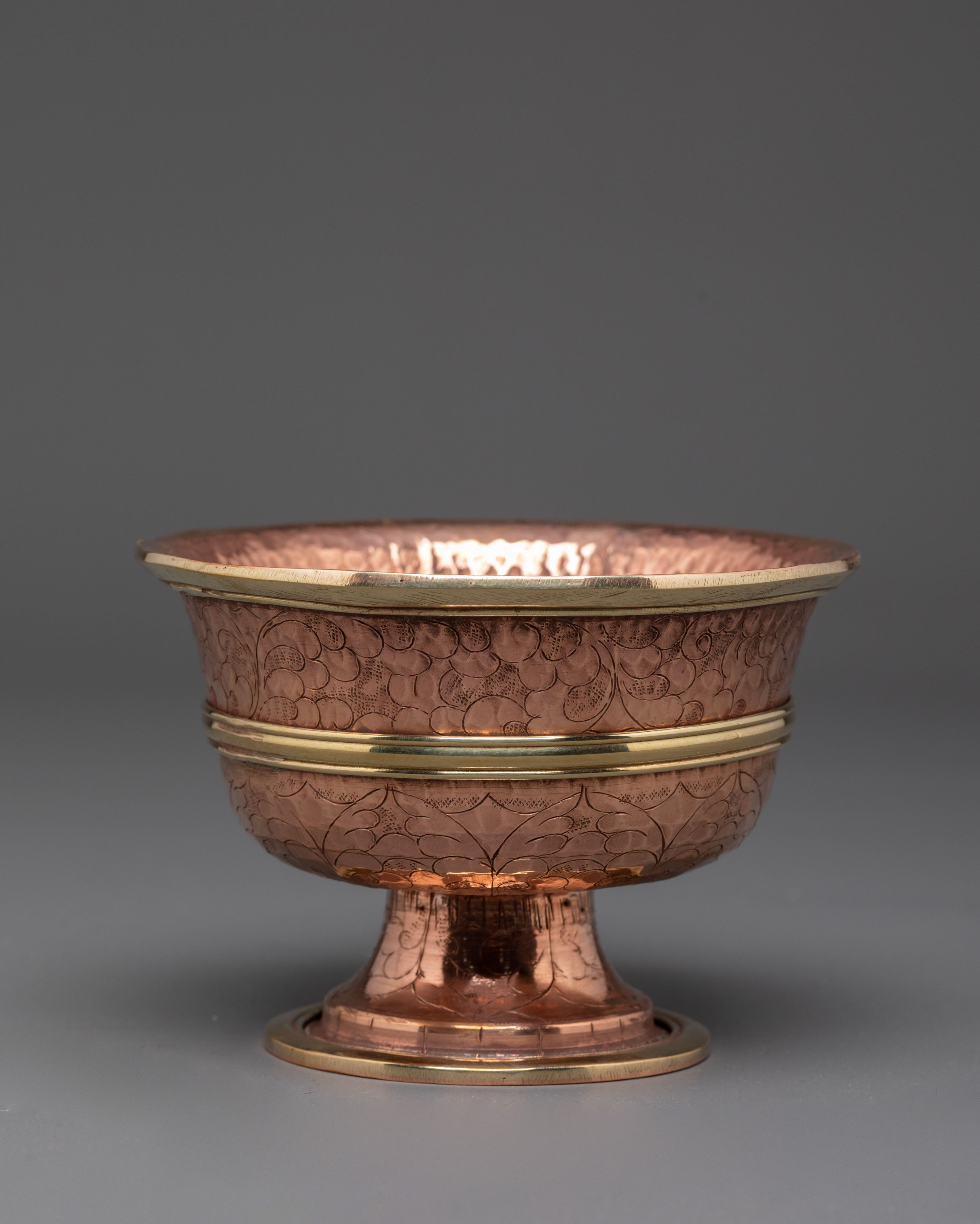 Offering Bowl Set for Buddhist Ritual | Spiritual Meditation & Puja Ceremony