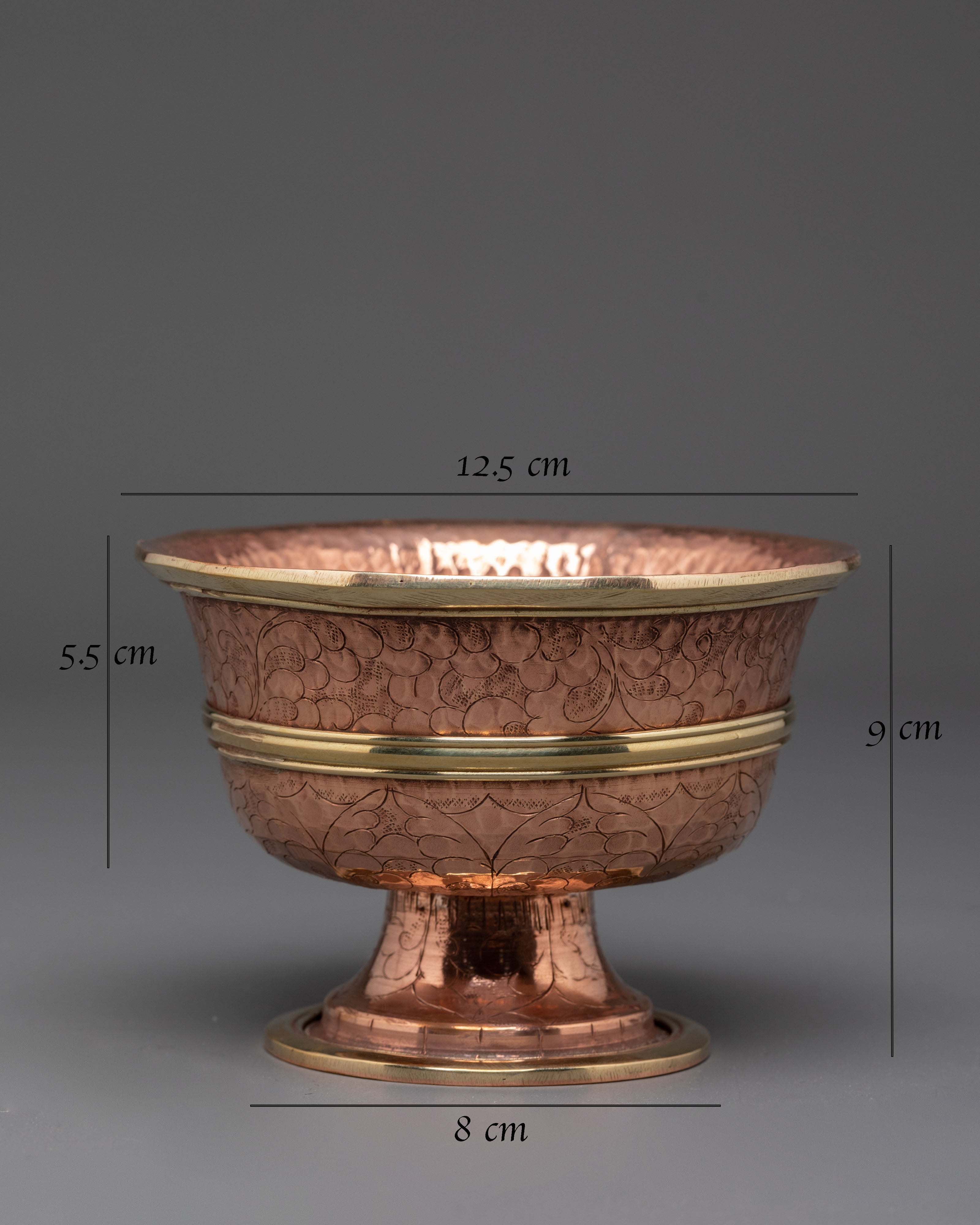 Offering Bowl Set for Buddhist Ritual | Spiritual Meditation & Puja Ceremony