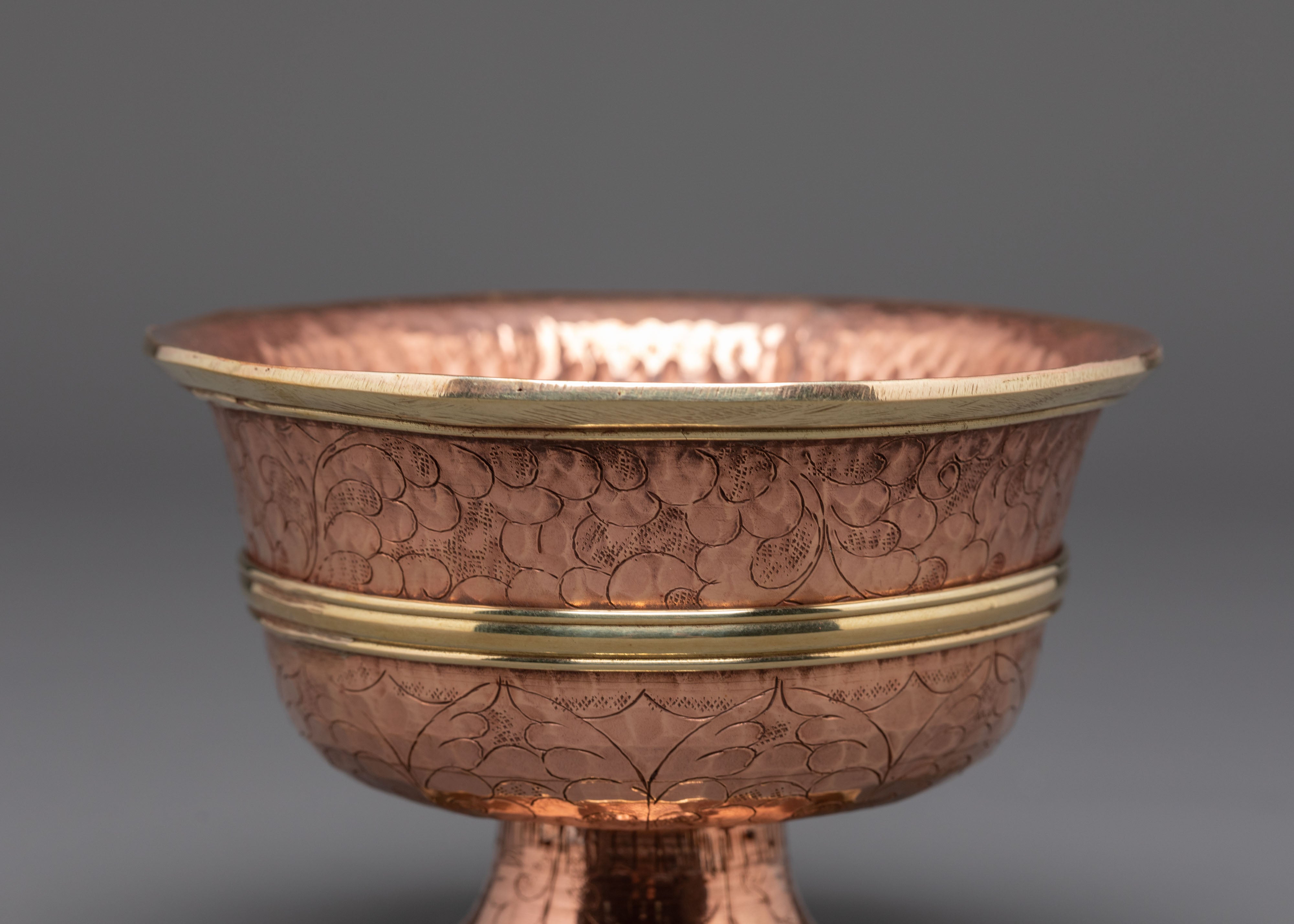 Offering Bowl Set for Buddhist Ritual | Spiritual Meditation & Puja Ceremony