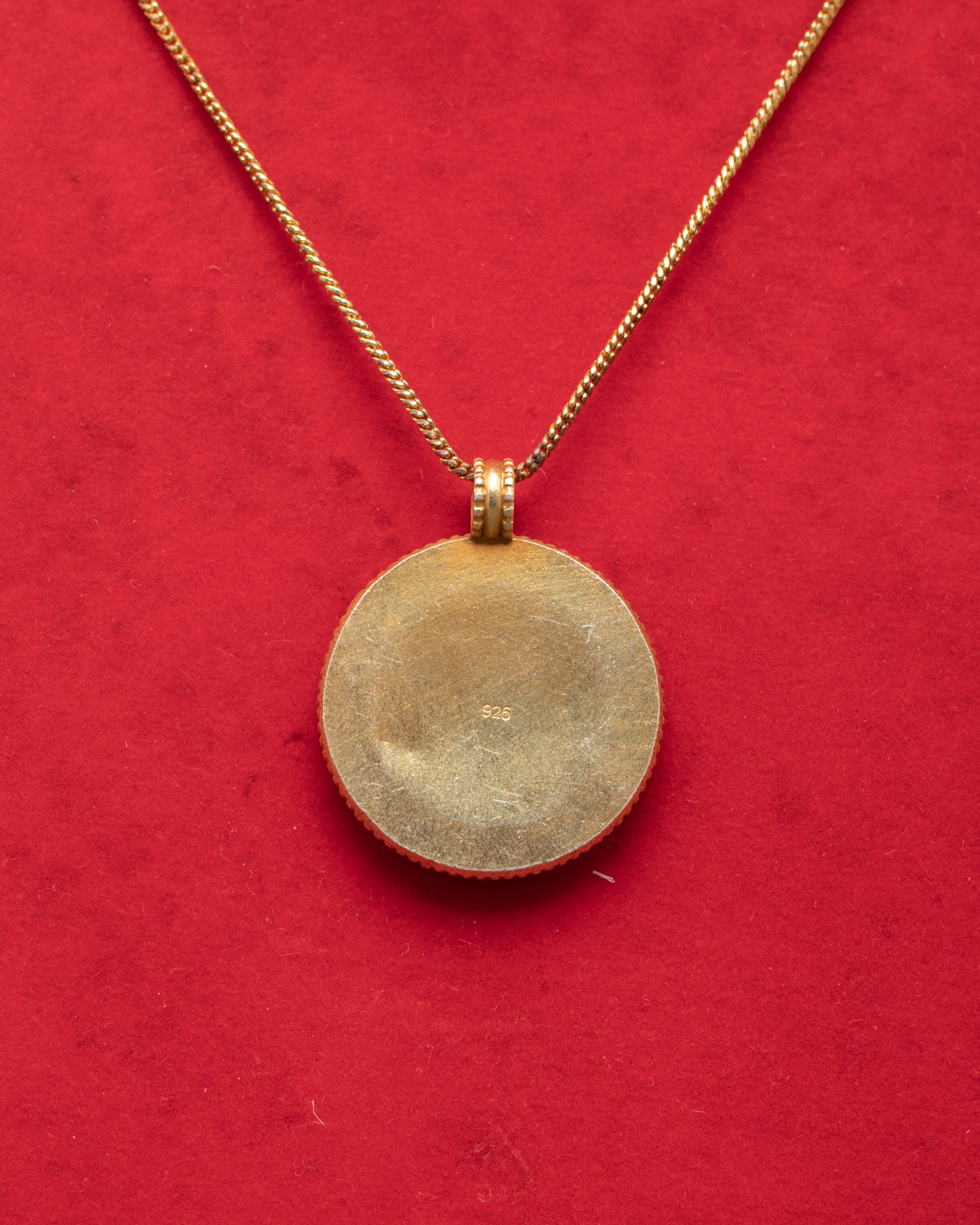 Tibetan Auspicious Symbol Locket | Symbol of Good Fortune & Spiritual Liberation