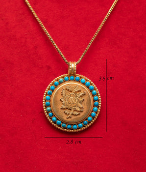 Flower Locket | Artisan Jewelry for Mindfulness