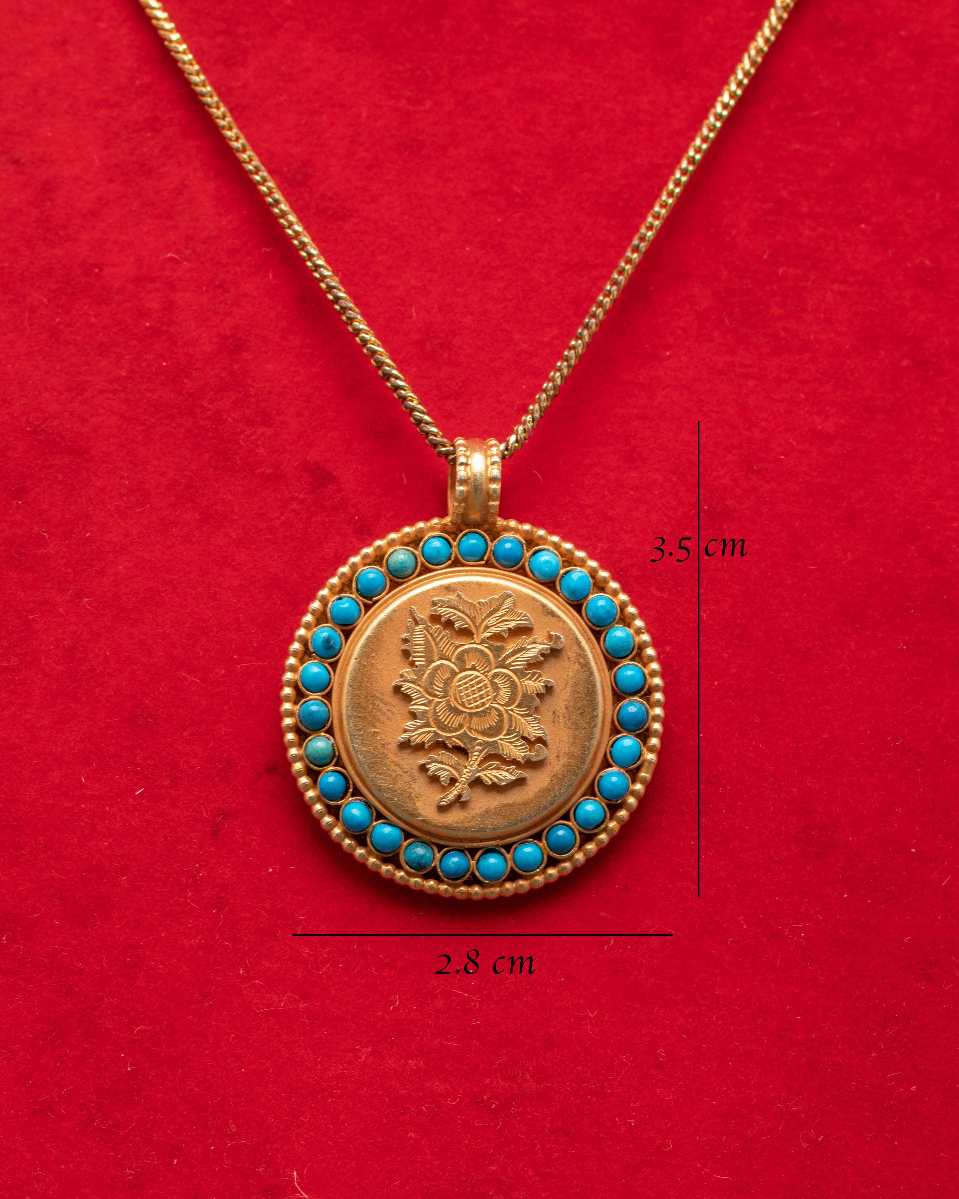 Flower Locket | Artisan Jewelry for Mindfulness