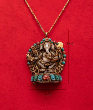 Lord Ganesha Pendant | Embodiment of Wisdom and Prosperity