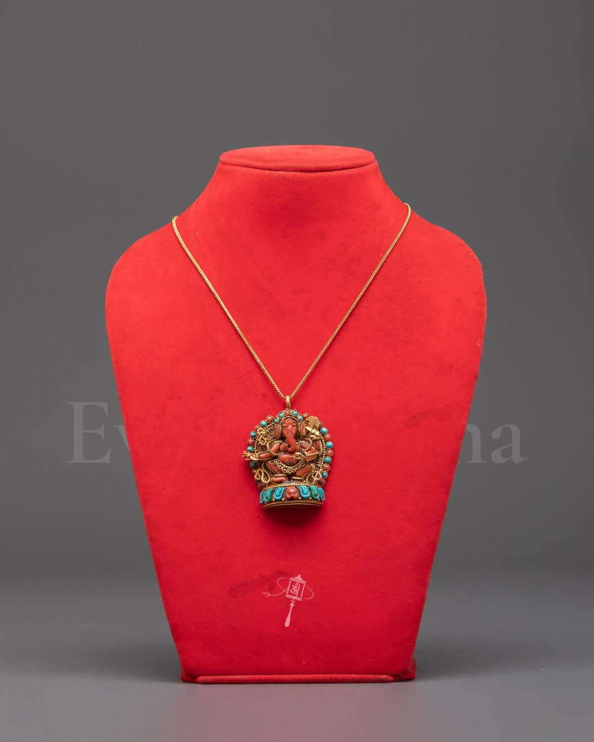 Ganesha Statue Locket