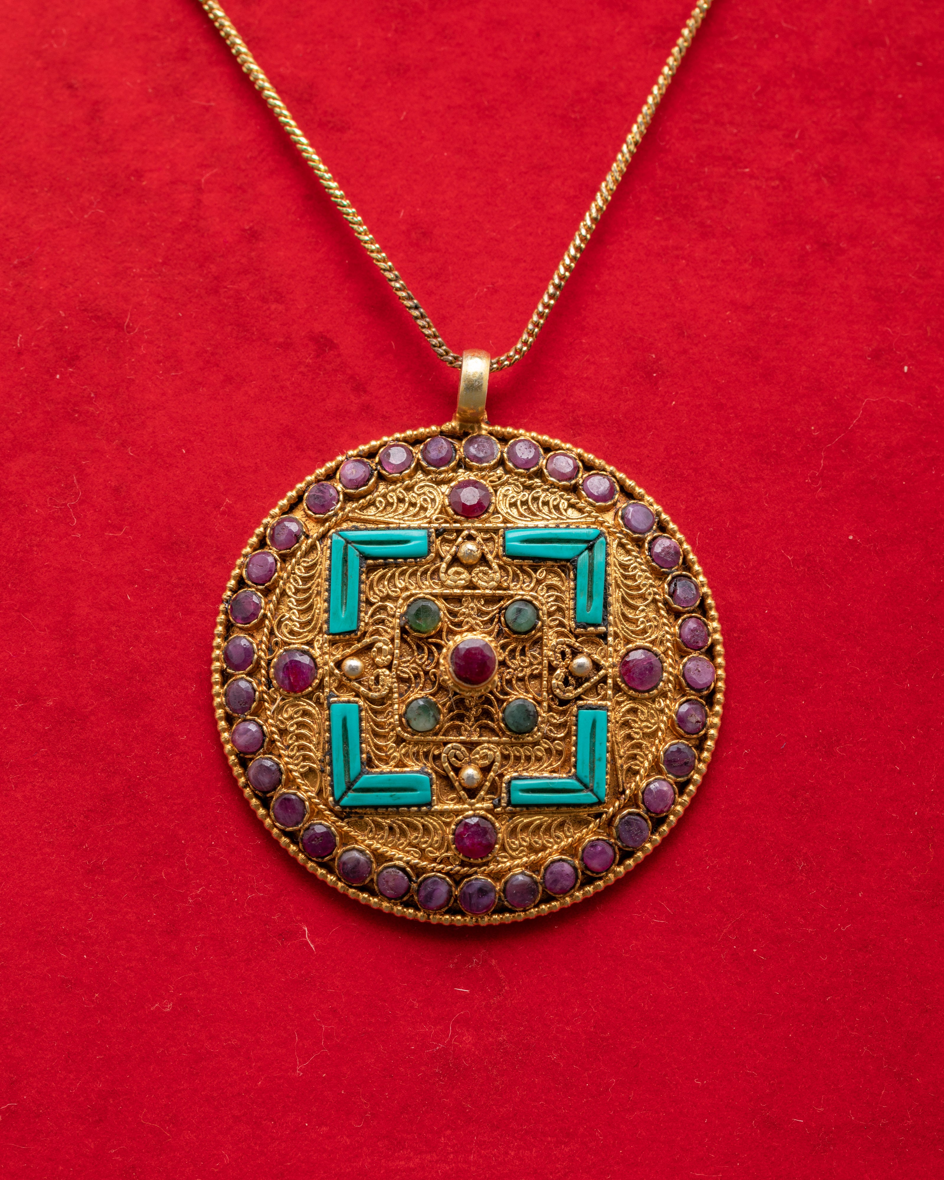 Authentic Mandala Locket Pendant | Symbol of Harmony