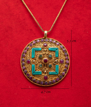 Authentic Mandala Locket Pendant | Symbol of Harmony