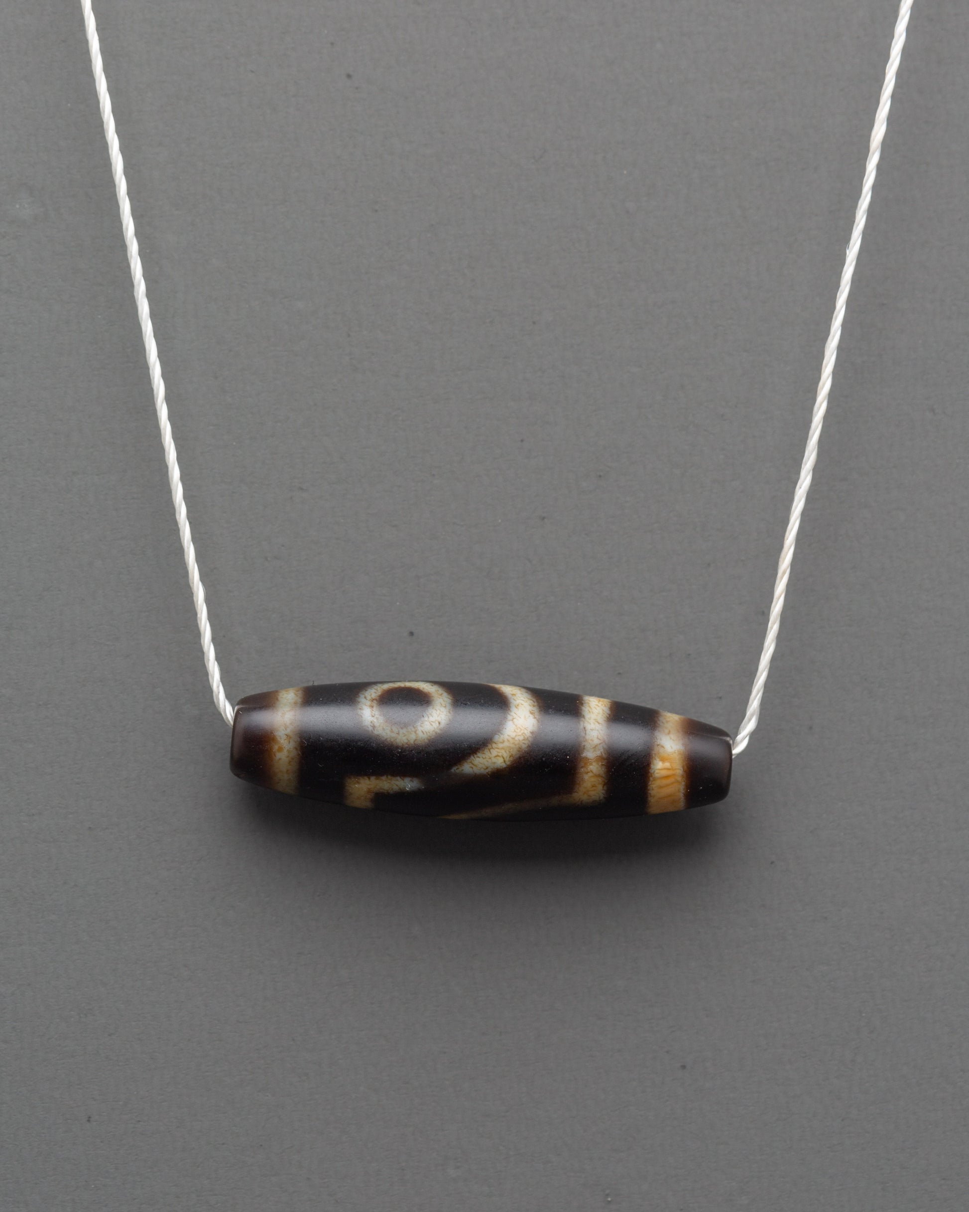 Tibetan Dzi Bead Pendant