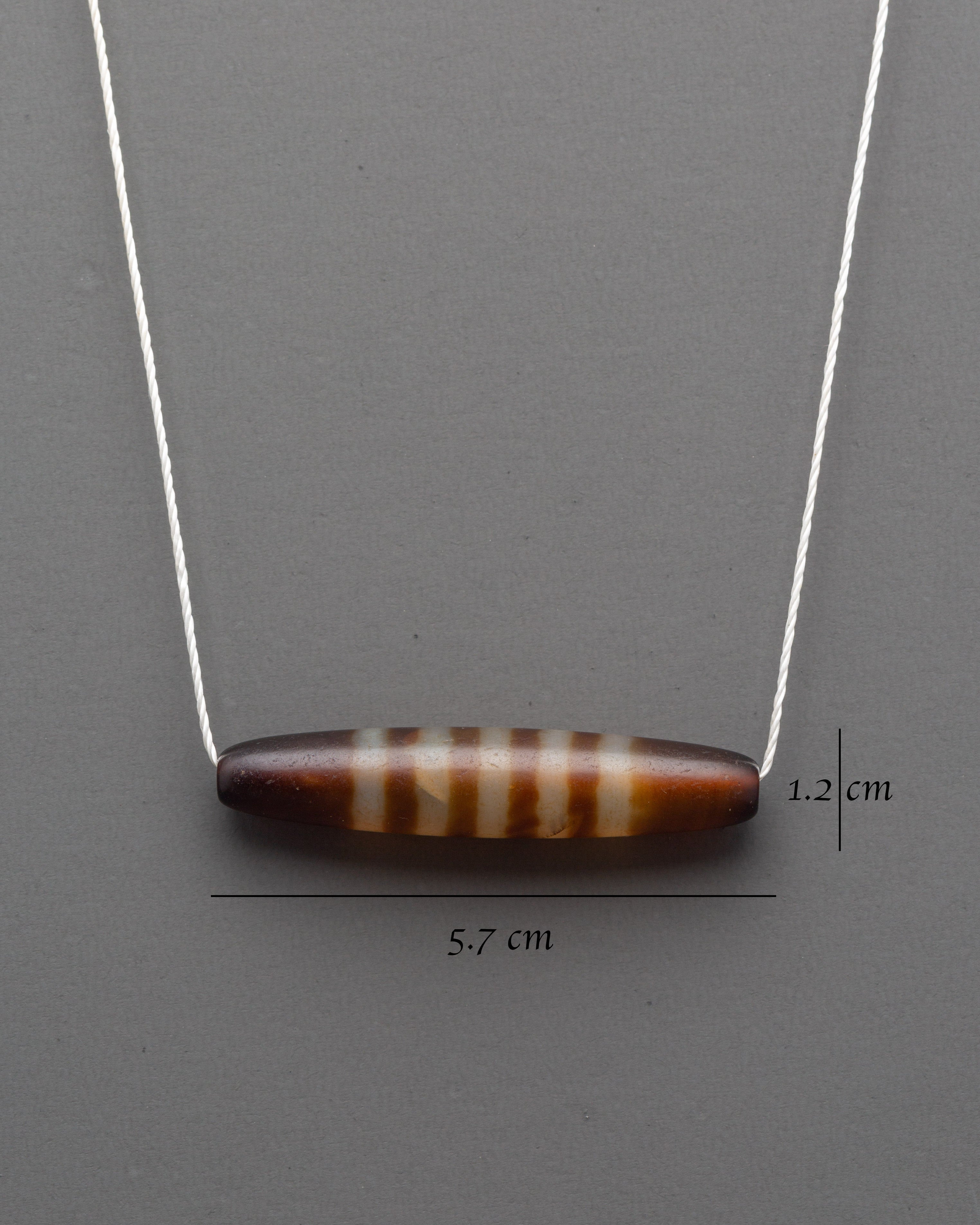 Tibetan Dzi Bead Locket for Accessory | Spiritual Pendant for Protection