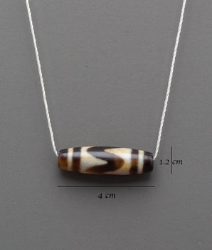Spiritual Sea Bead Locket | Tibetan Bead Pendant for Meditation