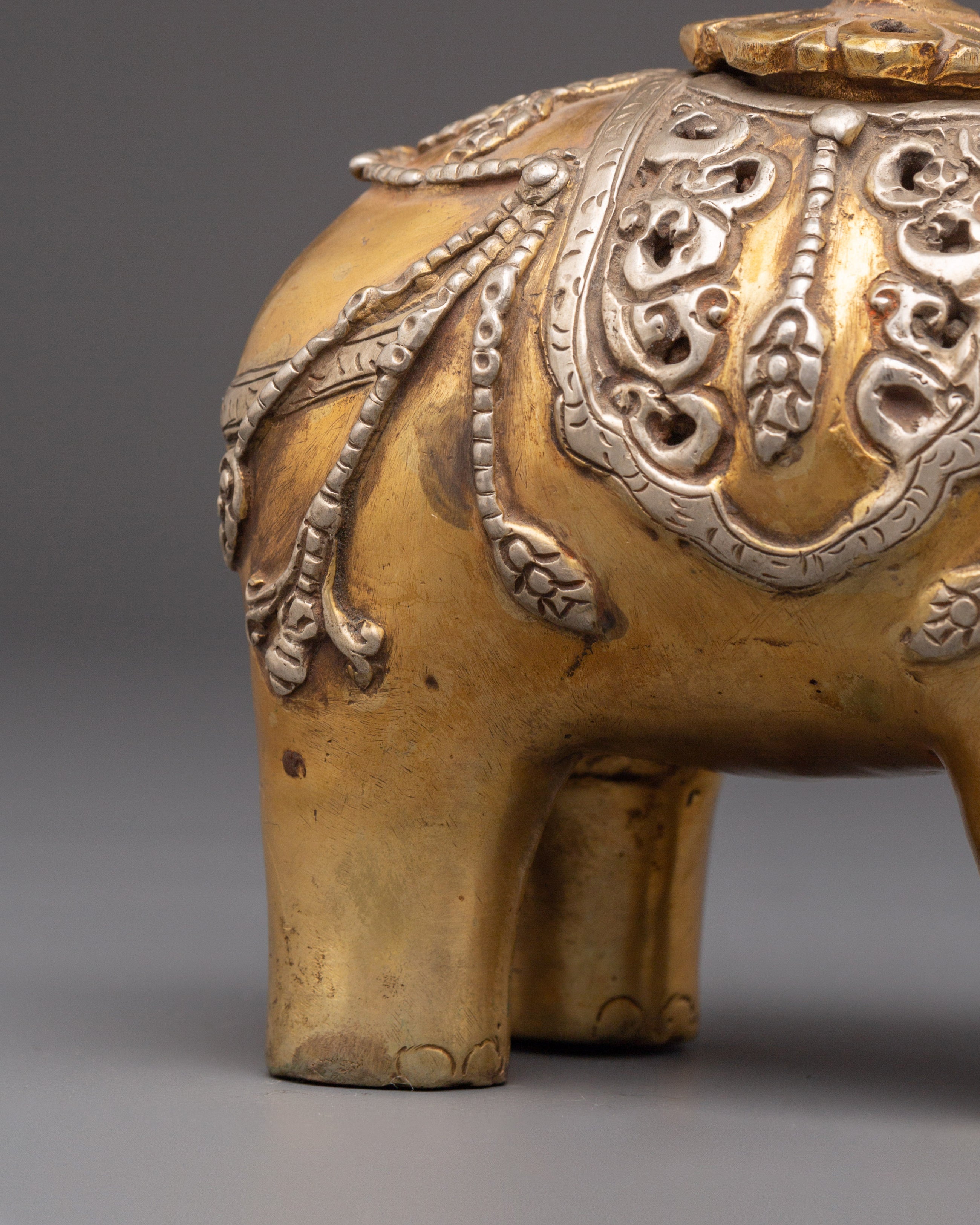 Elephant Incense Burner Set for Ritual Ceremonies | Religious and Spiritual Practices
