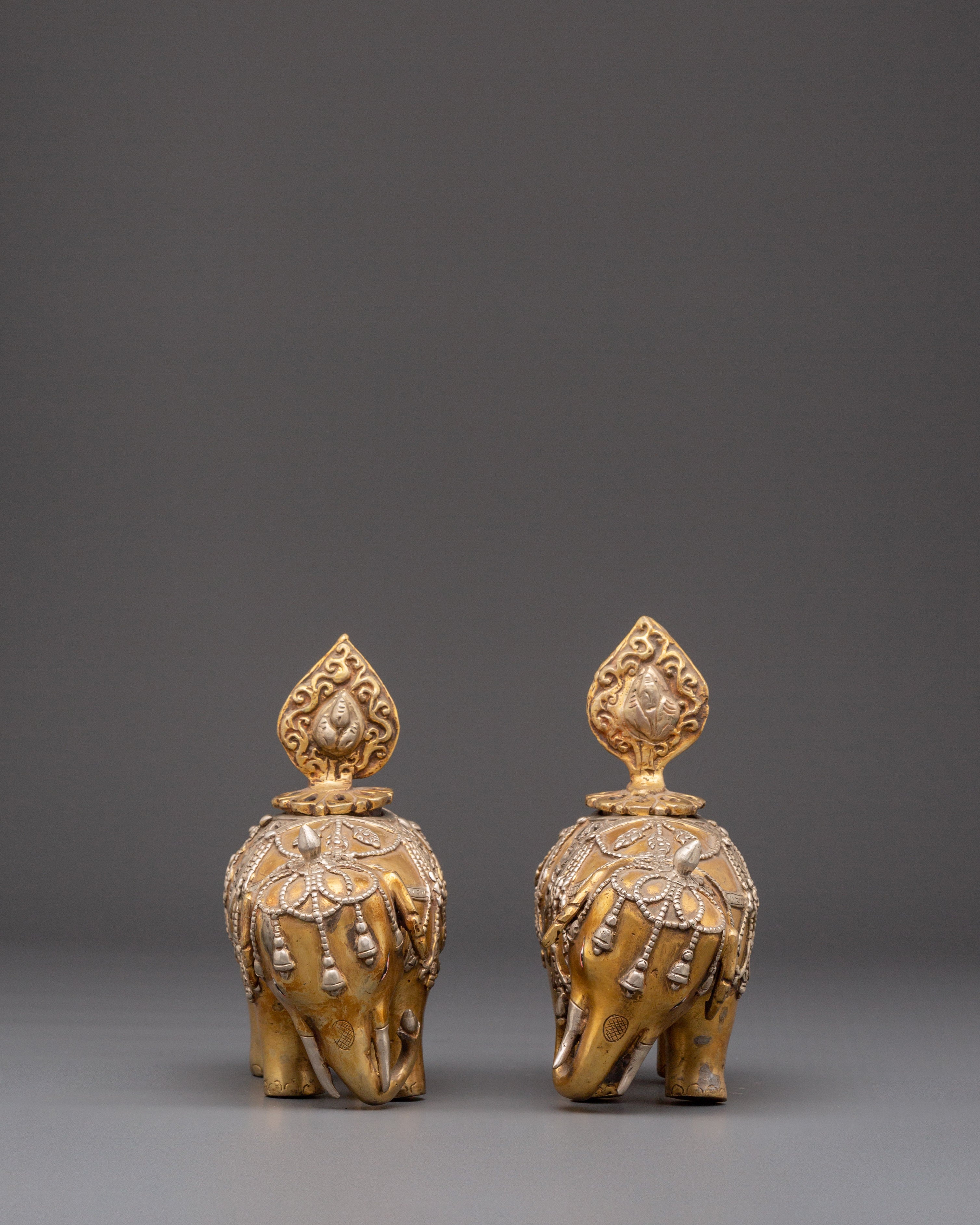Elephant Incense Burner Set for Ritual Ceremonies | Religious and Spiritual Practices