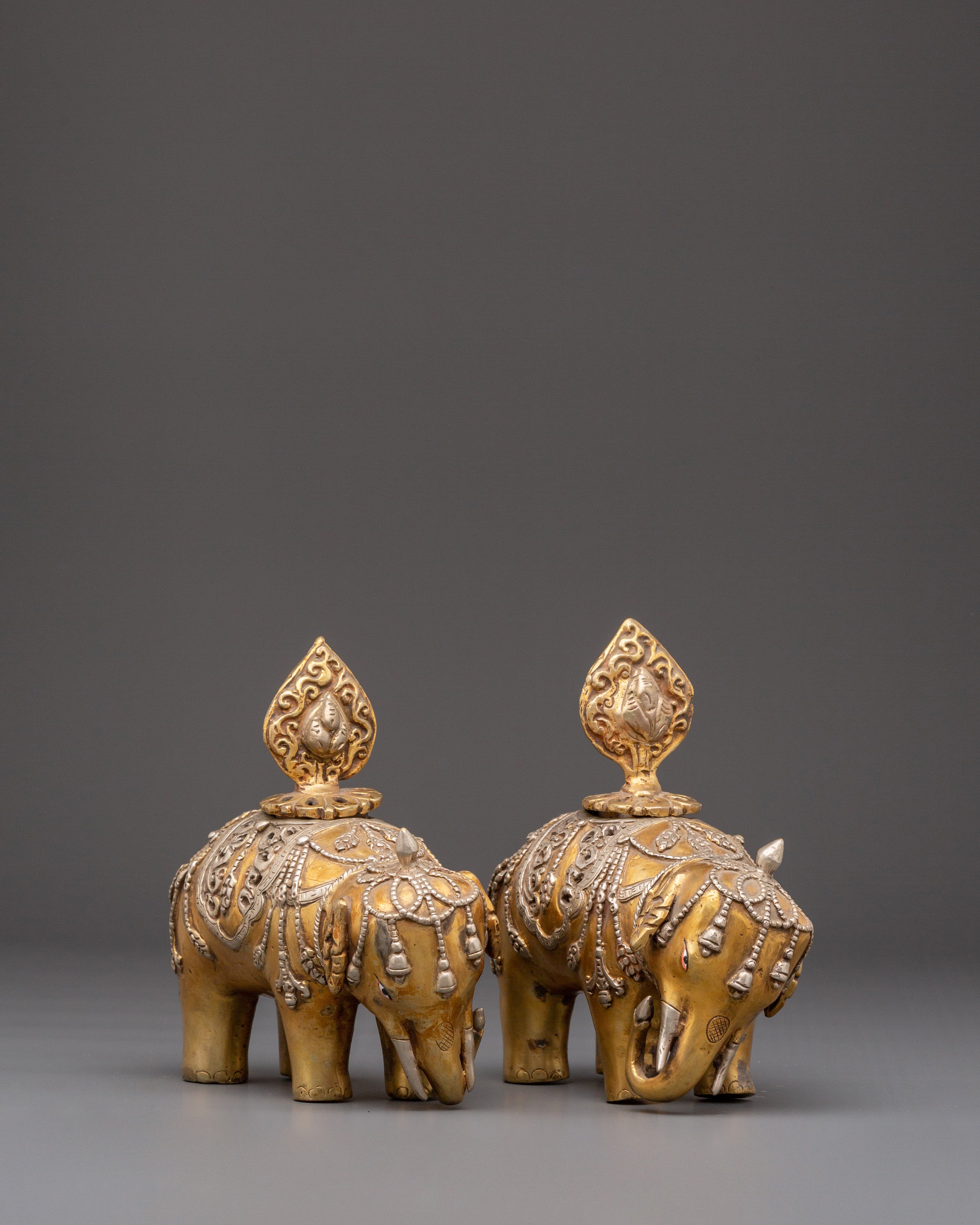 Elephant Incense Burner Set for Ritual Ceremonies | Religious and Spiritual Practices