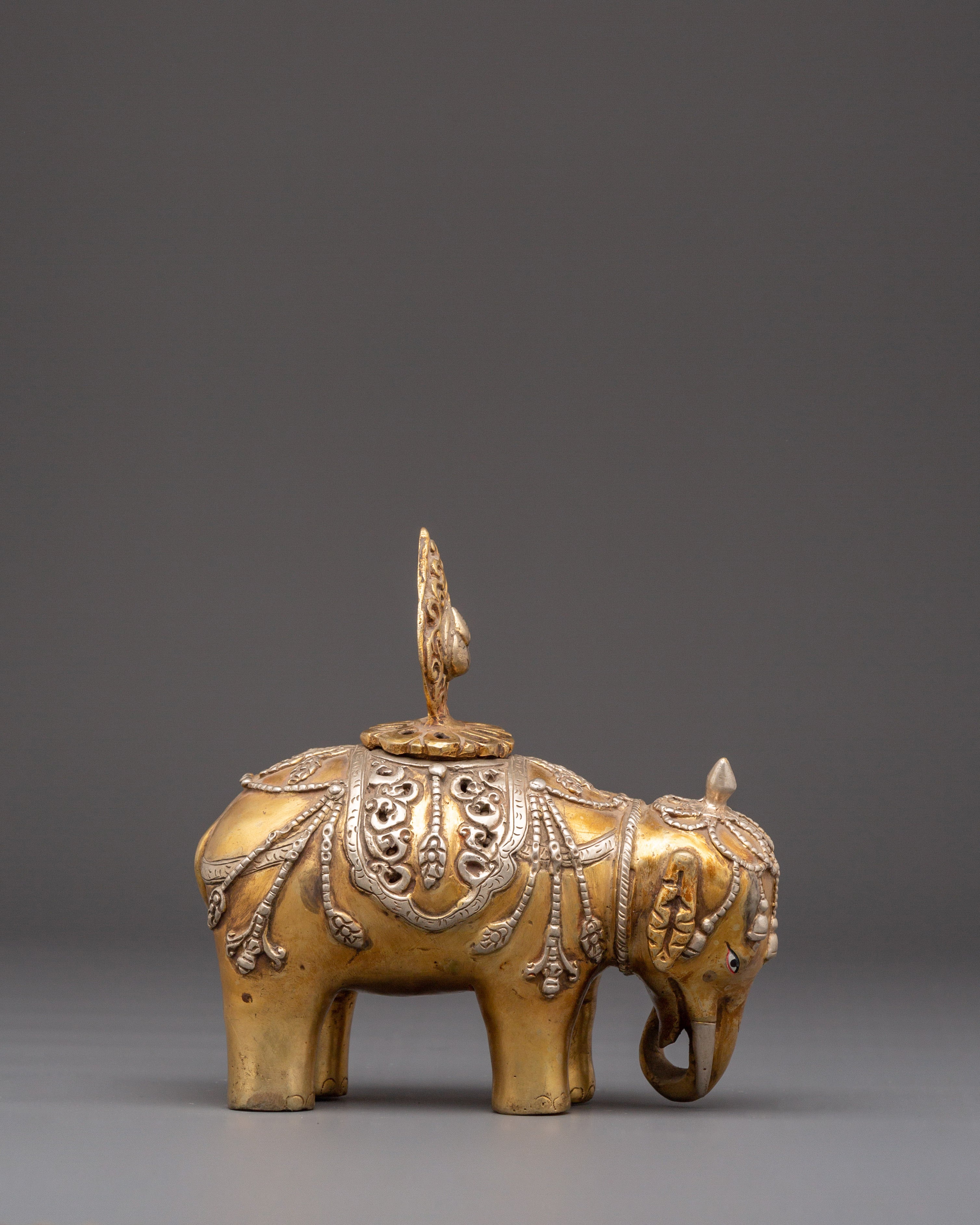 Elephant Incense Burner Set for Ritual Ceremonies | Religious and Spiritual Practices