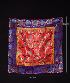 Tibetan Table Cloth | Spiritual Altar & Home Decor