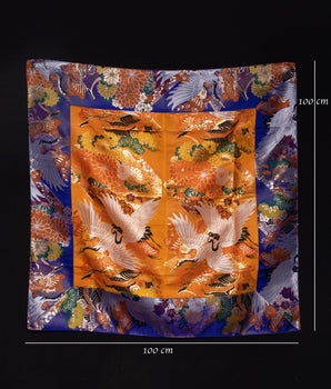 Tibetan Silk Table Cloth | Traditional Decorative Fabric for Home