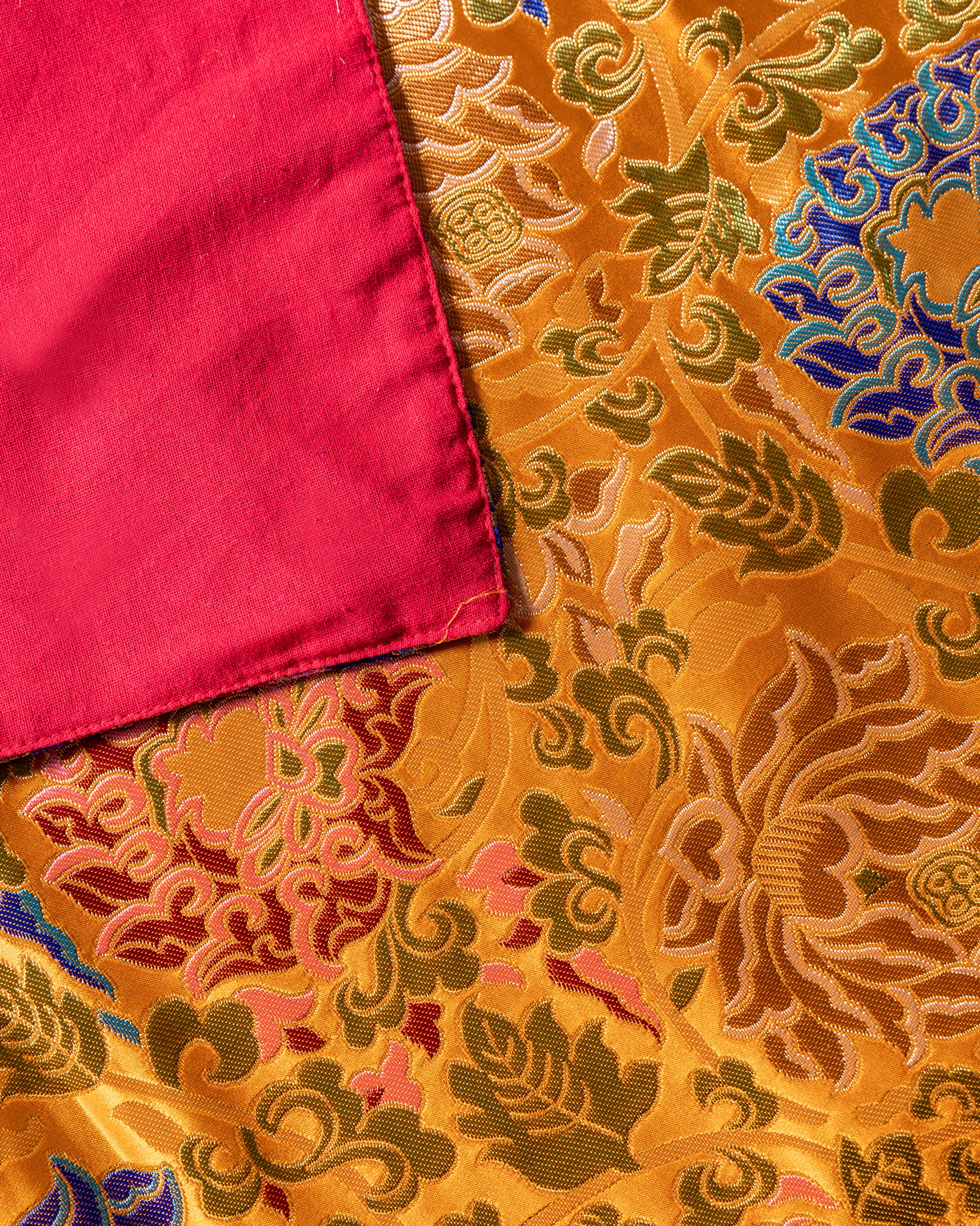 Silk Fabric Table Cloth | Traditional Tibetan Decor