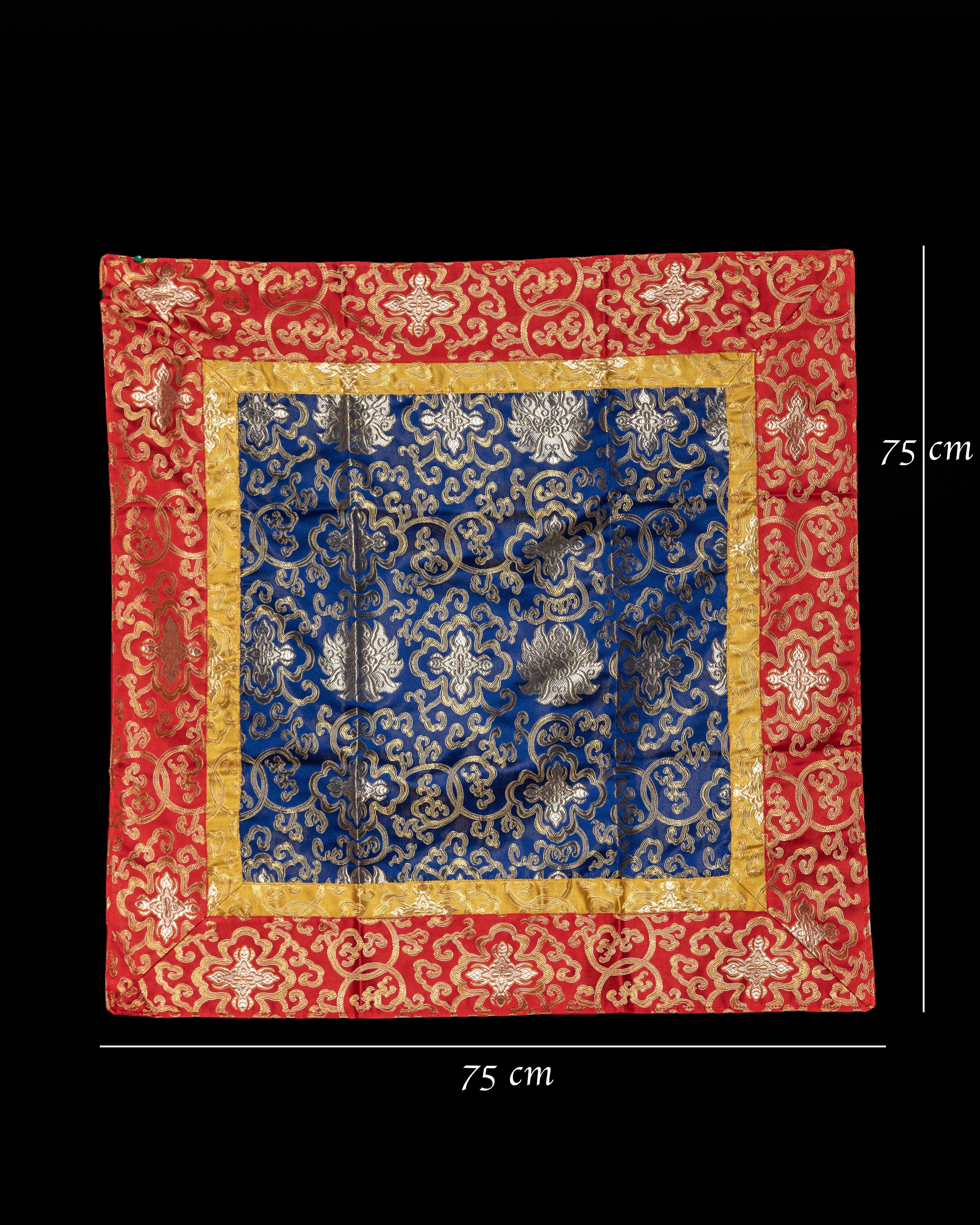 Tibetan Silk Fabric Table Cloth | Traditional Home Decor