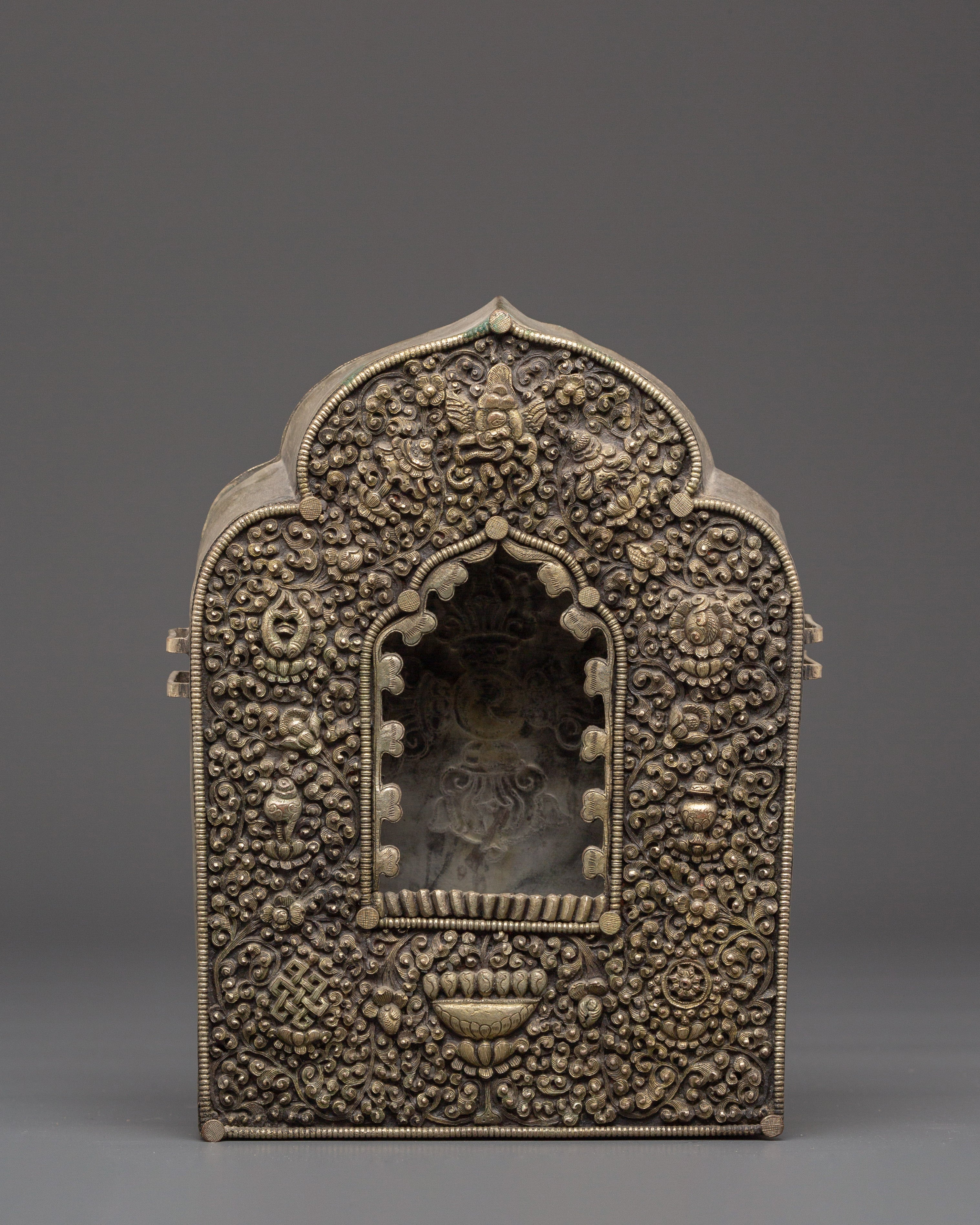 Handmade Silver Plated Ghau Box