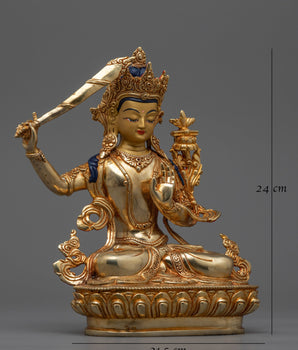 Jampelyang Figurine | Invoking the Blessings of Wisdom