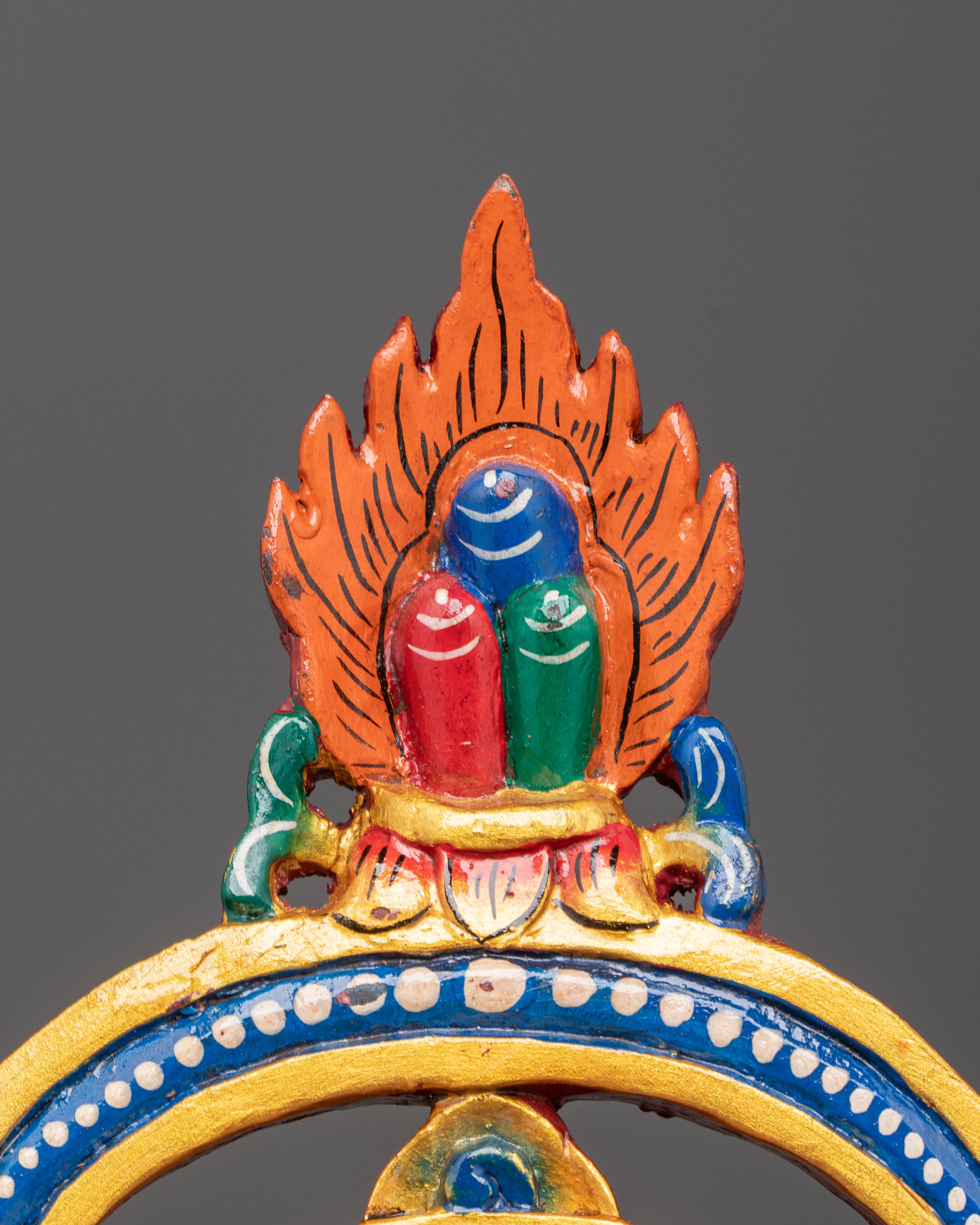 Tibetan Buddhist Deity Throne | Throne for Enhancing Statues Presence