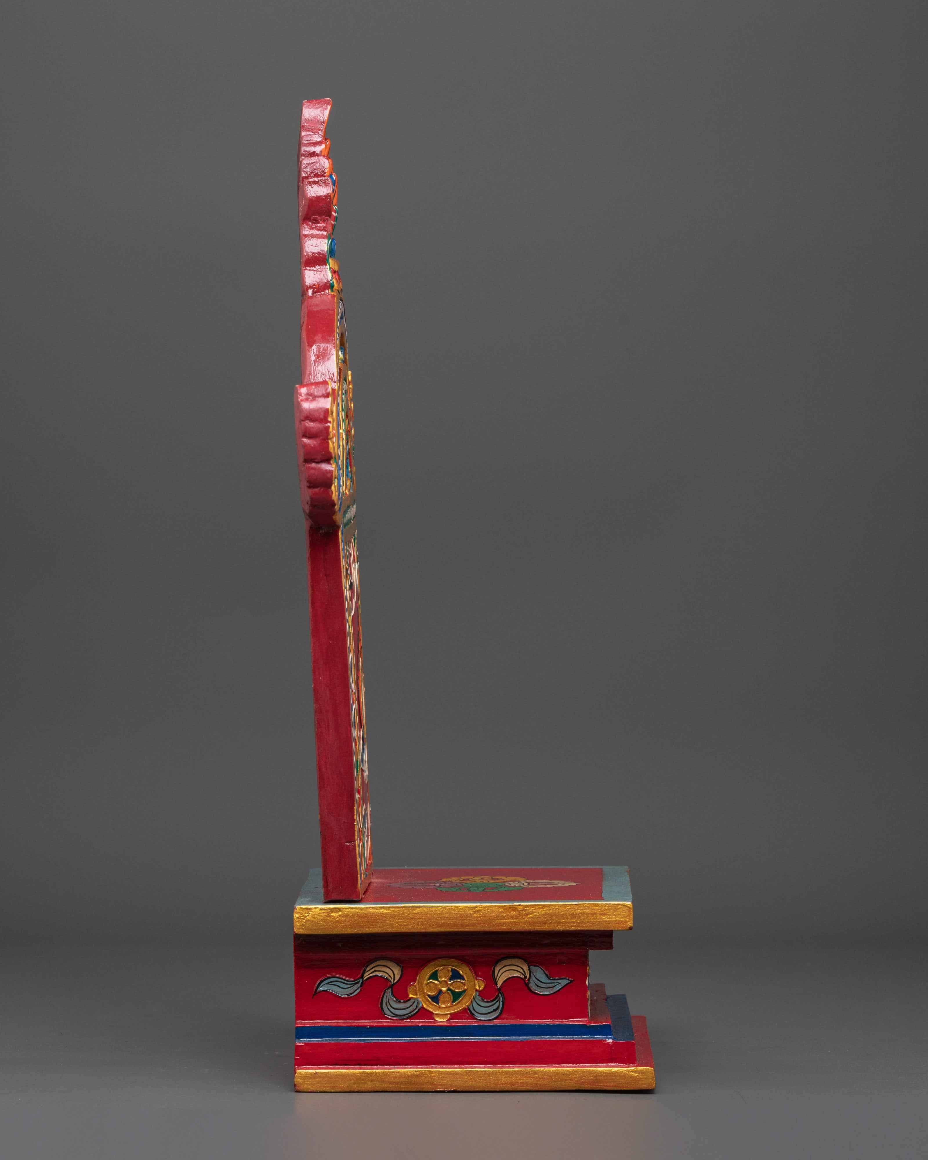 Tibetan Buddhist Deity Throne | Throne for Enhancing Statues Presence