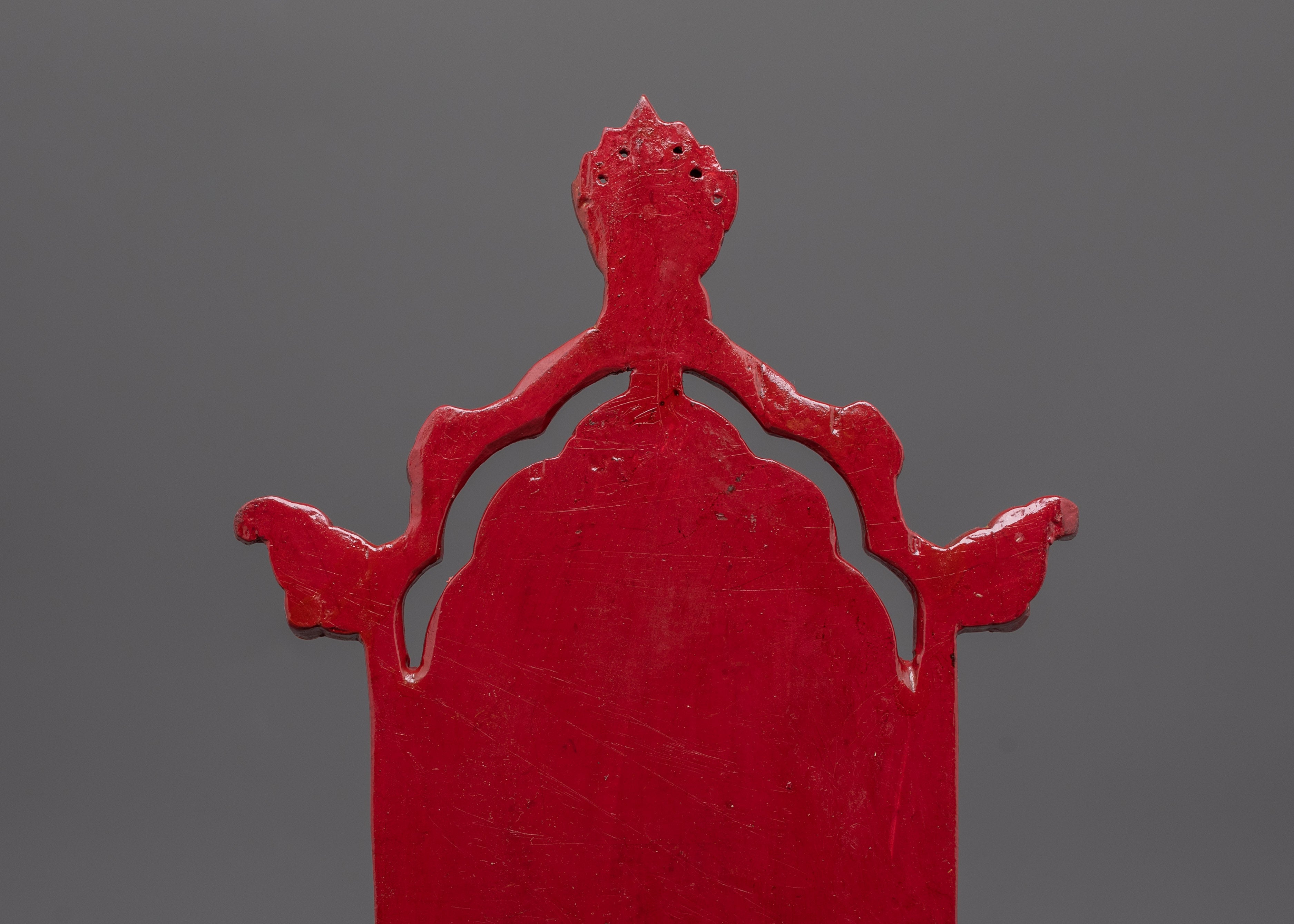 Sacred Buddhist Handcrafted Throne | Throne for Enhancing Statues Presence