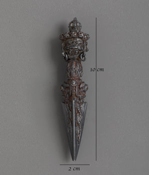 Iron Phurba for Ritual Ceremonies | Symbol of Protection and Purification