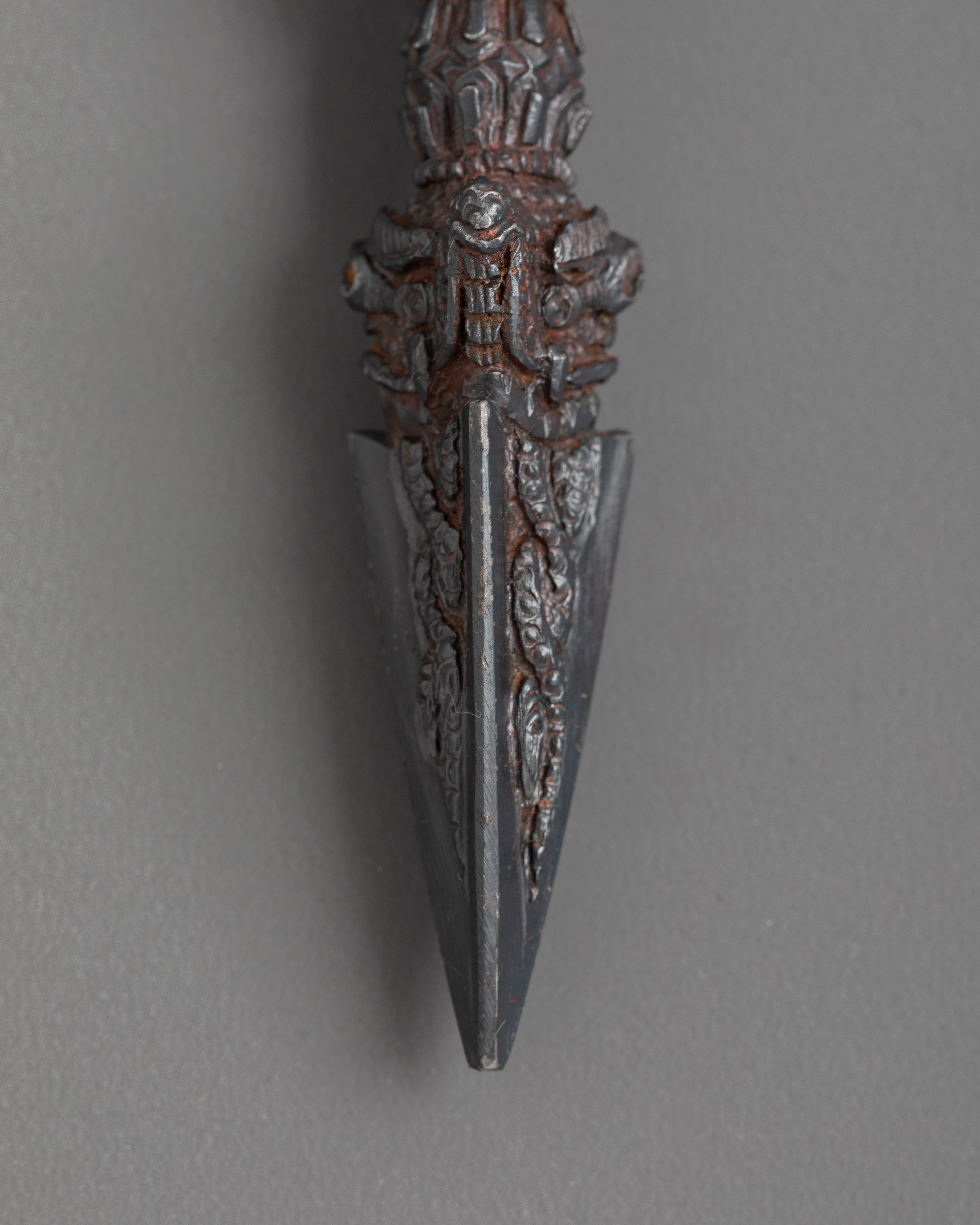 Iron Phurba for Ritual Ceremonies | Symbol of Protection and Purification