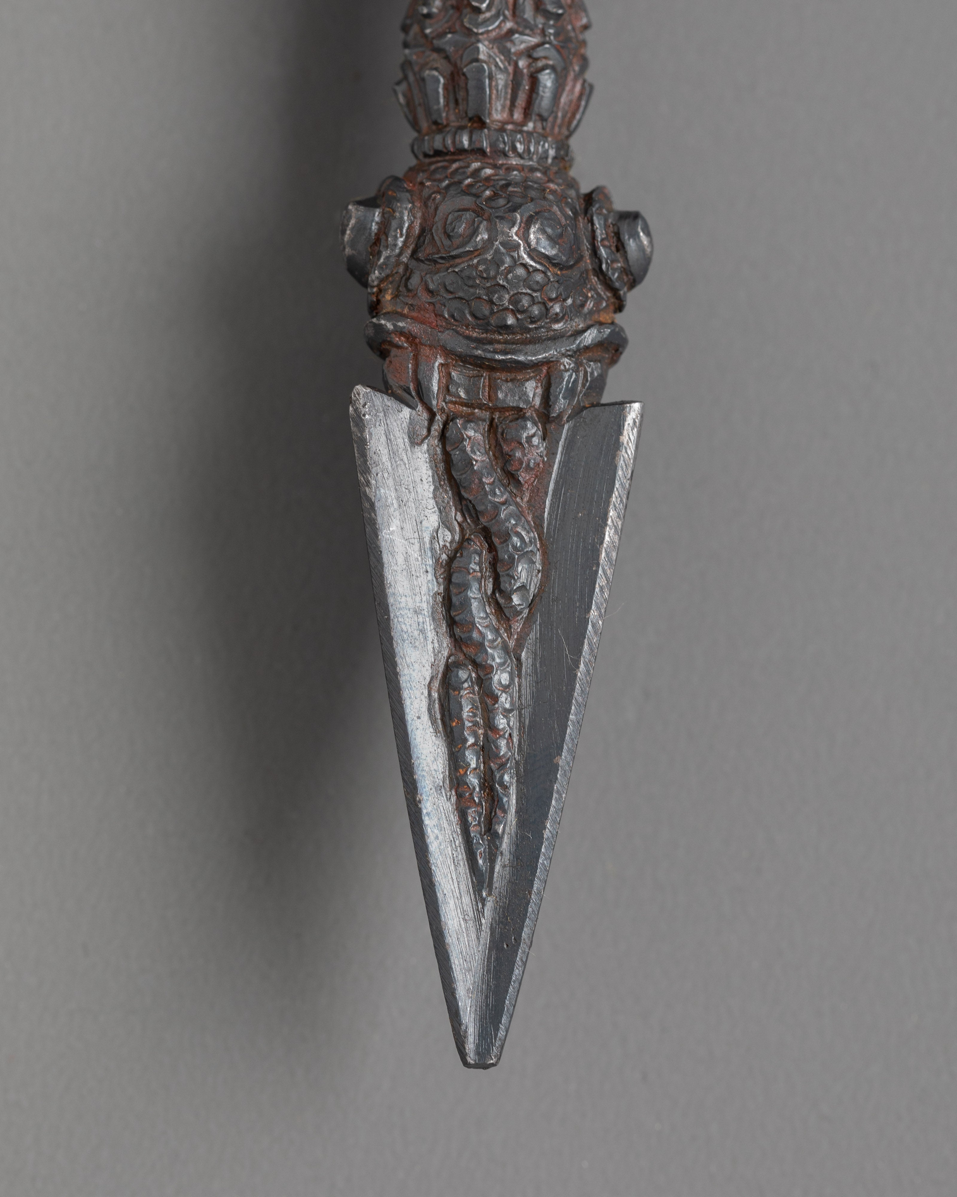 Iron Phurba for Ritual Ceremonies | Symbol of Protection and Purification