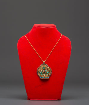 Chenrezig Statue Locket