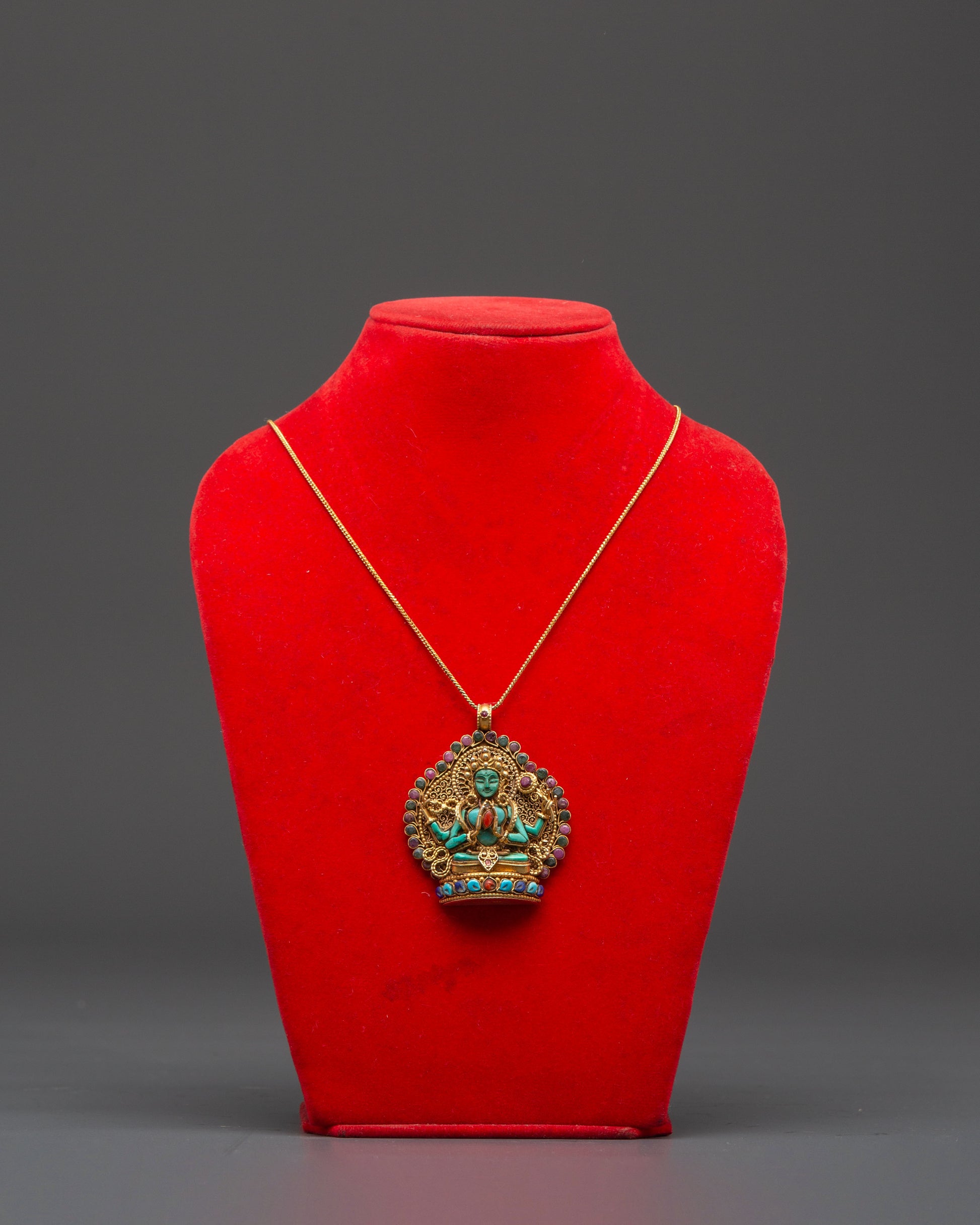 Chenrezig Statue Locket