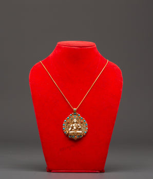 White Tara Locket for Accessory