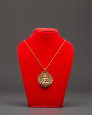 White Tara Locket for Accessory