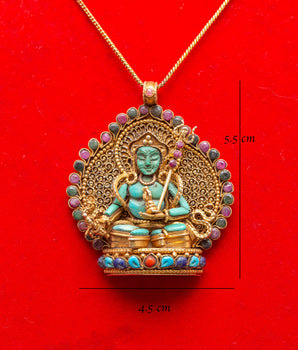 Guru Rinpoche Locket | Sacred Tibetan Buddhist Pendant