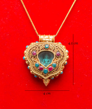 Medicine Buddha Ghau Amulet | Buddha of Healing