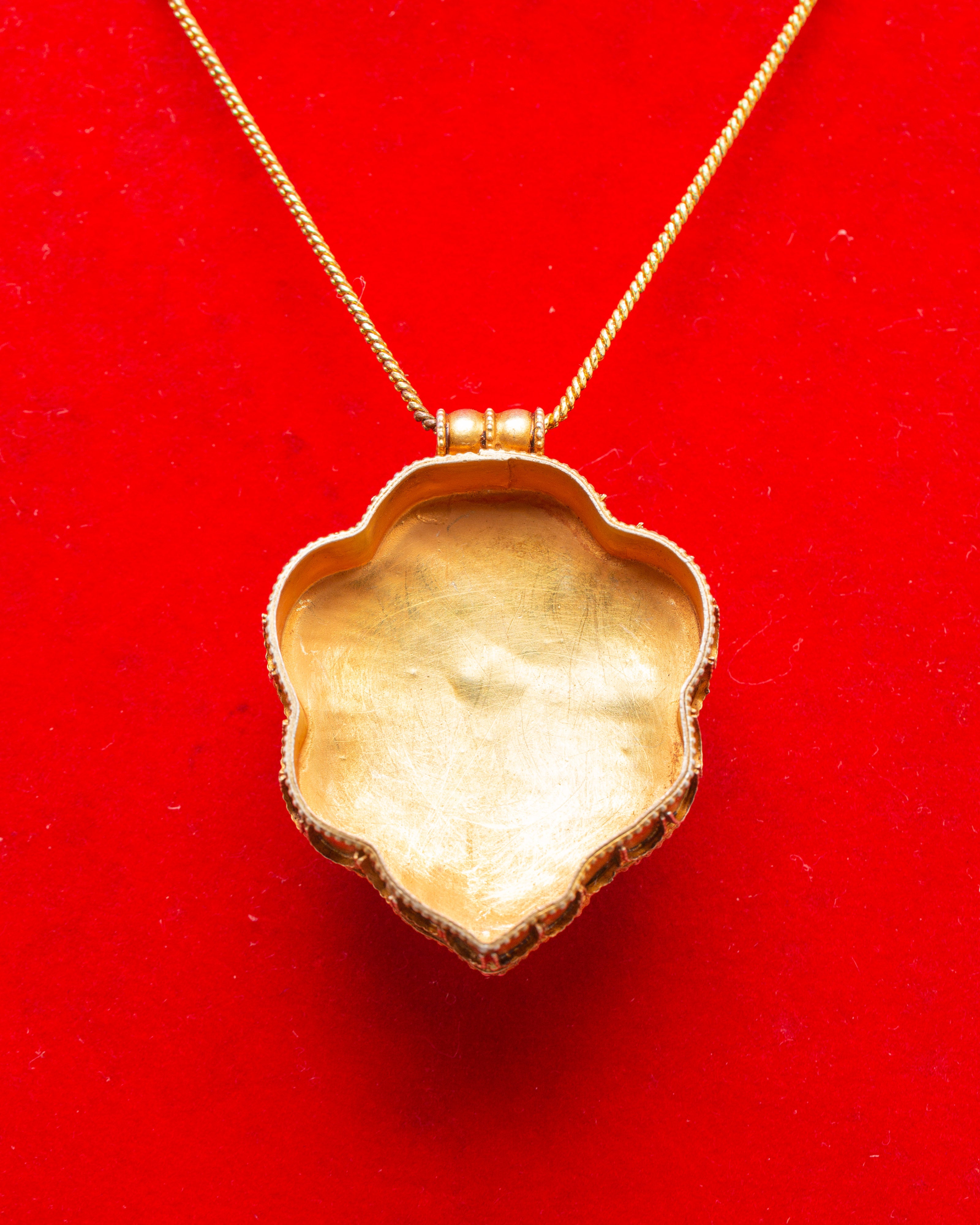 Tibetan Green Tara Ghau Box Locket | A Symbol of Protection and Blessings