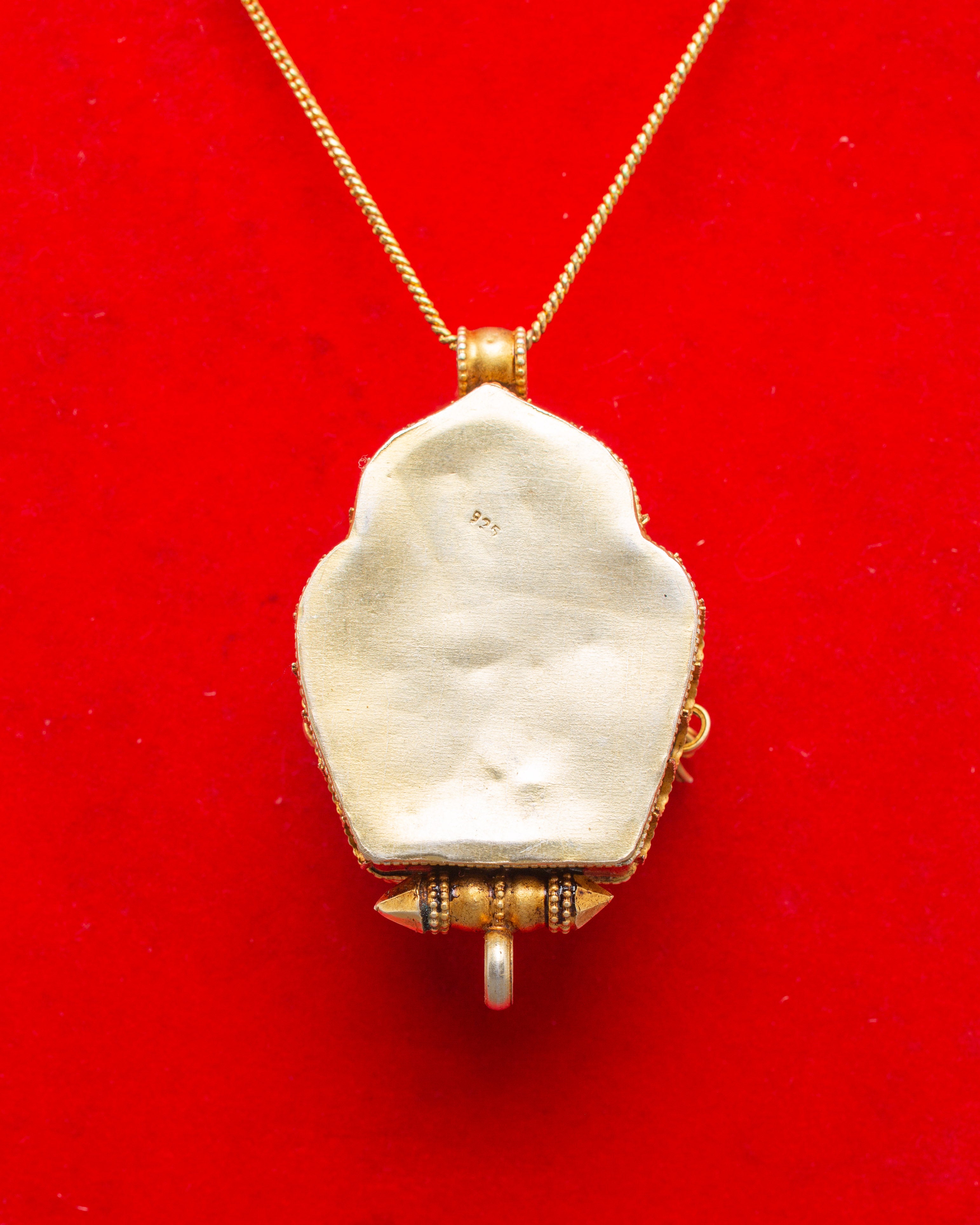 Divine Green Tara Ghau Box Locket | Symbol of Compassion & Strength