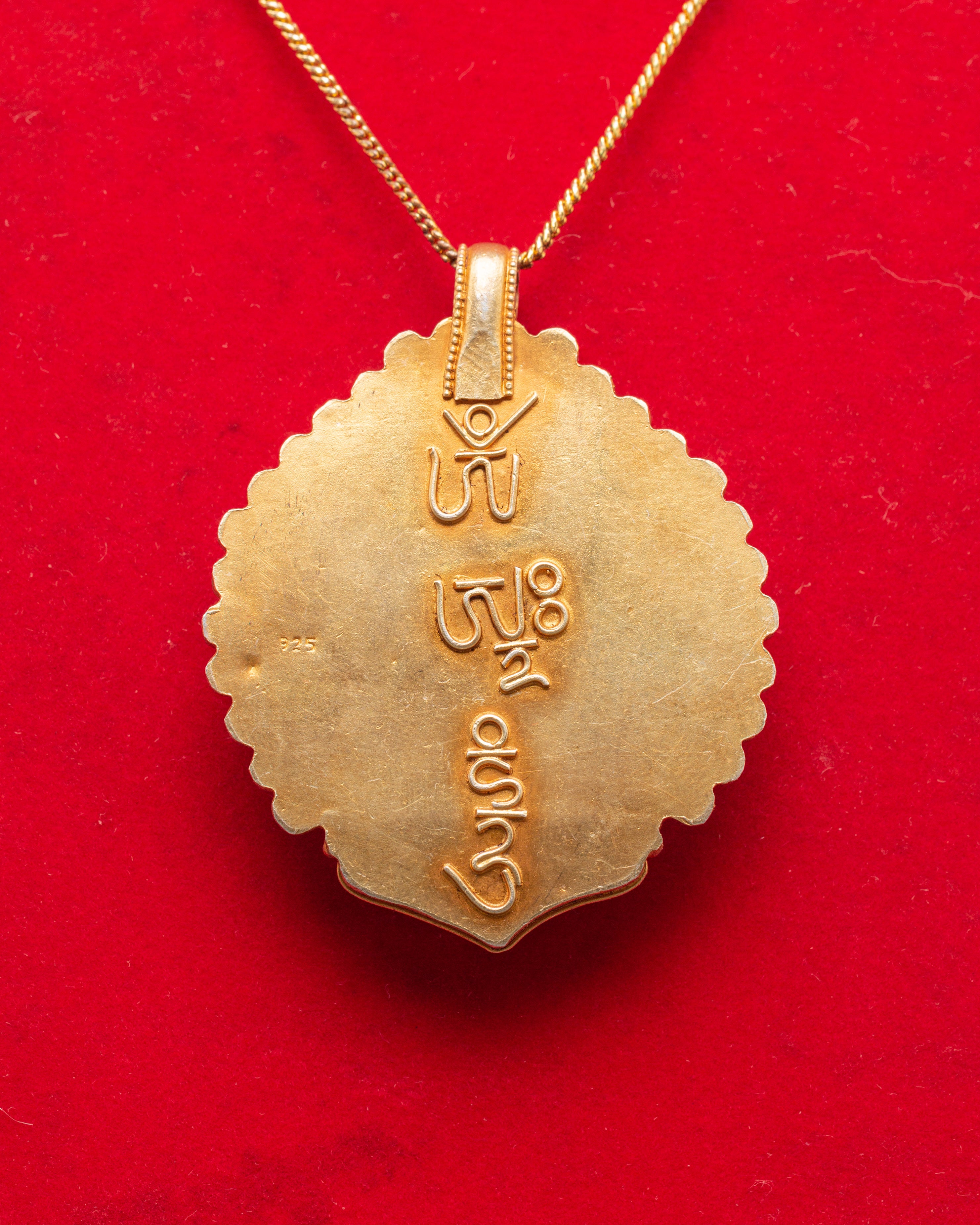 Manjushri Ghau Box Amulet | Buddhist Wisdom Deity